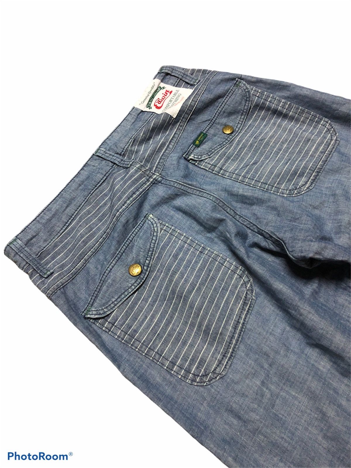 Edwin WIDE LEG⚡️⚡️EDWIN CHAMBRAY BUSHPANT Size US 30 / EU 46 - 3 Thumbnail