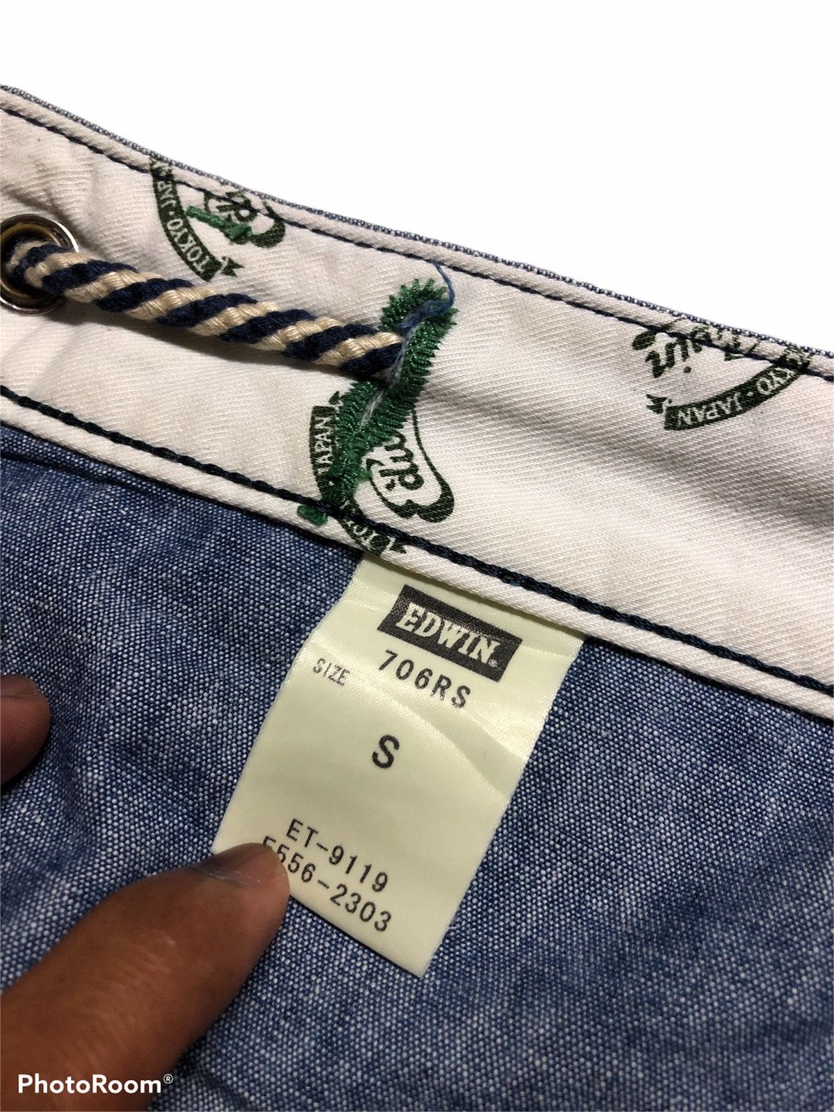 Edwin WIDE LEG⚡️⚡️EDWIN CHAMBRAY BUSHPANT Size US 30 / EU 46 - 6 Thumbnail