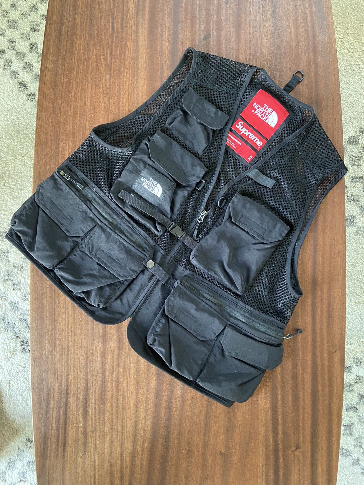 Supreme Supreme the north face cargo vest black | Grailed