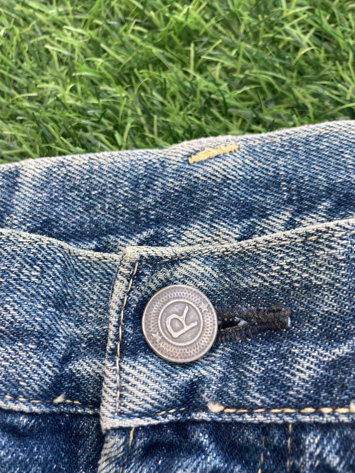 45rpm 45 RPM DISTRESSED SHORT DENIM Size US 31 - 4 Thumbnail