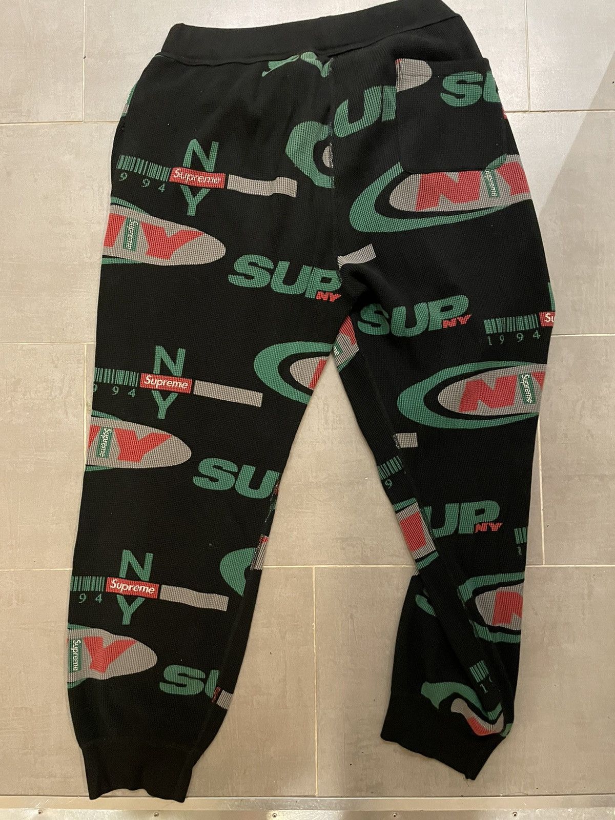 Thermal Pant Supreme Ny Waffle Thermal Supreme Thermal Sweatpants