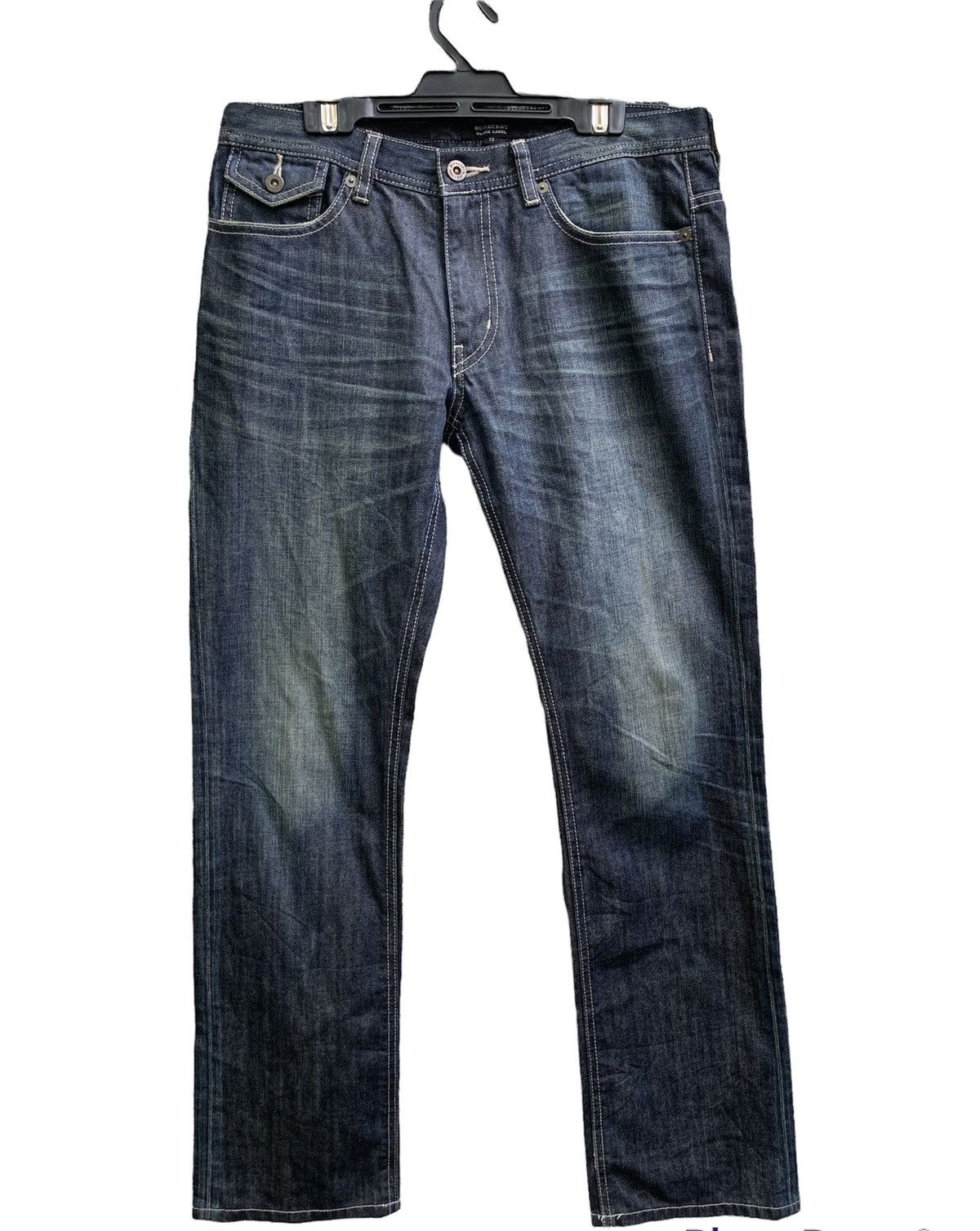 Burberry Black Label Denim Jeans Pant - Main Image