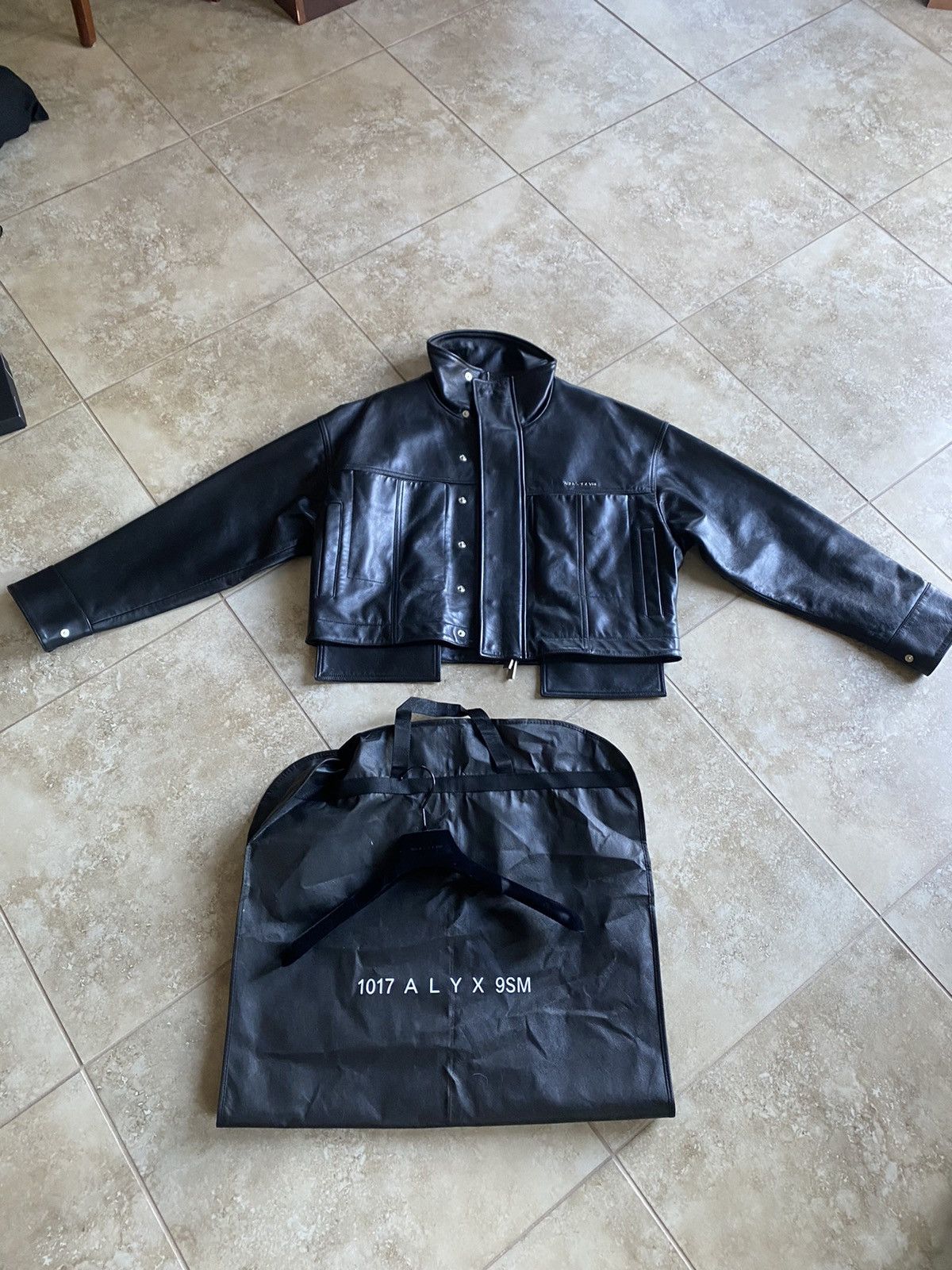 Alyx 1017 Alyx 9SM Calfskin Aviator Jacket *VERY RARE* | Grailed