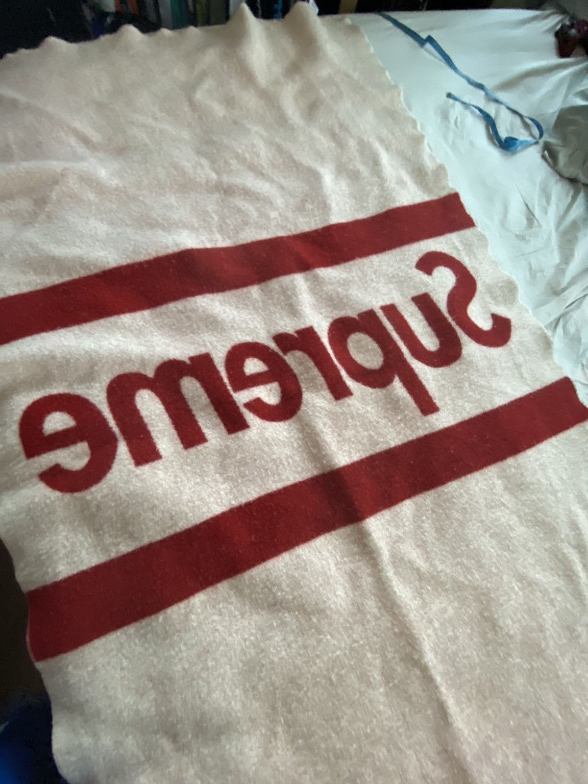 Supreme Supreme x Faribault Box Logo Blanket *RARE* Size ONE SIZE - 4 Thumbnail