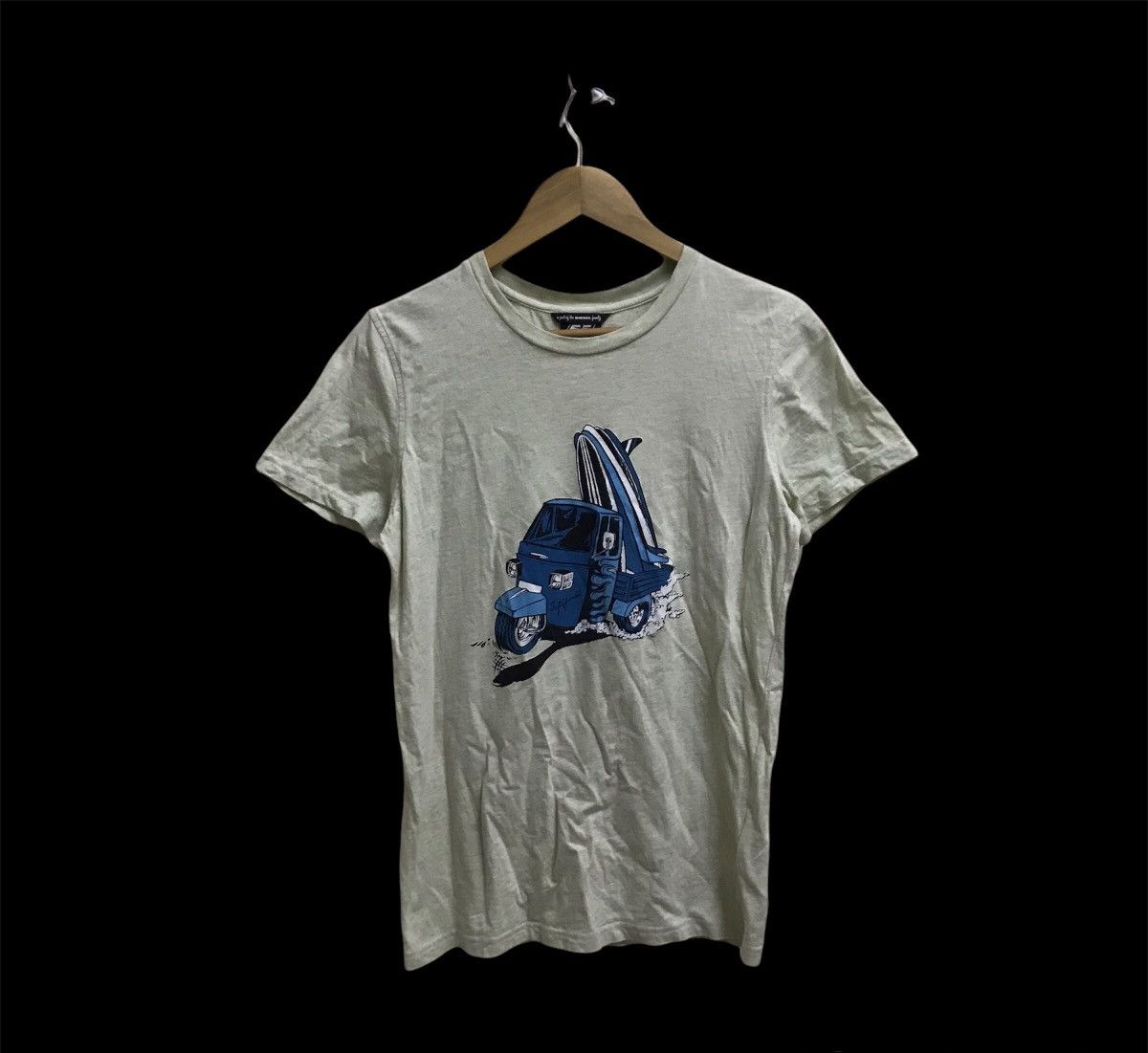 DIESEL 55DSL Graphic T-Shirt Gray Logo Men's Size L Y2K