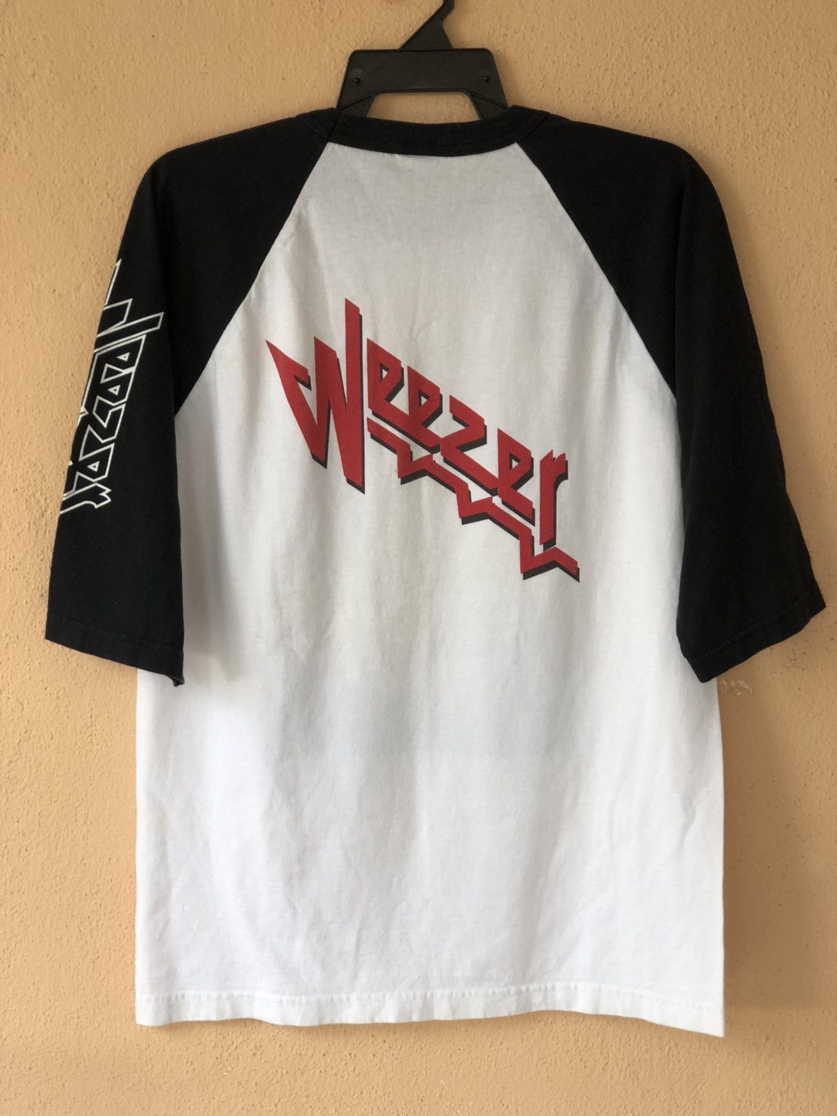 Band Tees Vintage WEEZER American Rock 3 Quarter Size US M / EU 48-50 / 2 - 12 Thumbnail