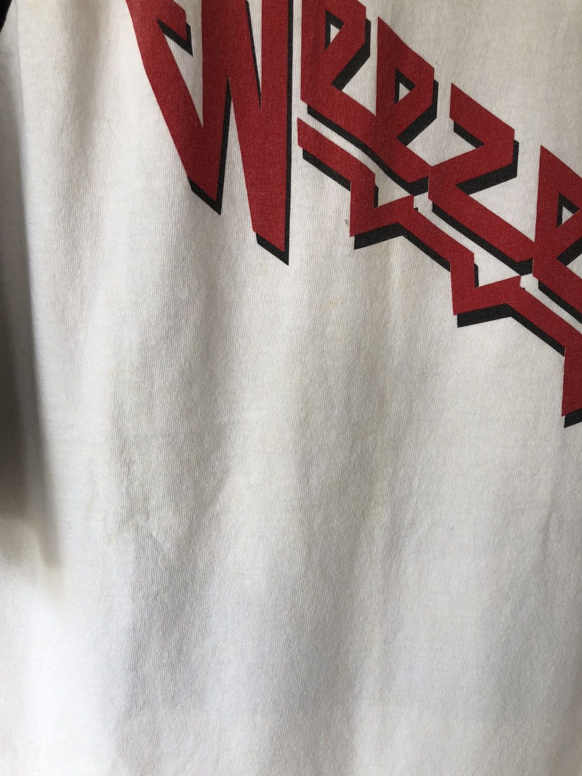 Band Tees Vintage WEEZER American Rock 3 Quarter Size US M / EU 48-50 / 2 - 10 Thumbnail