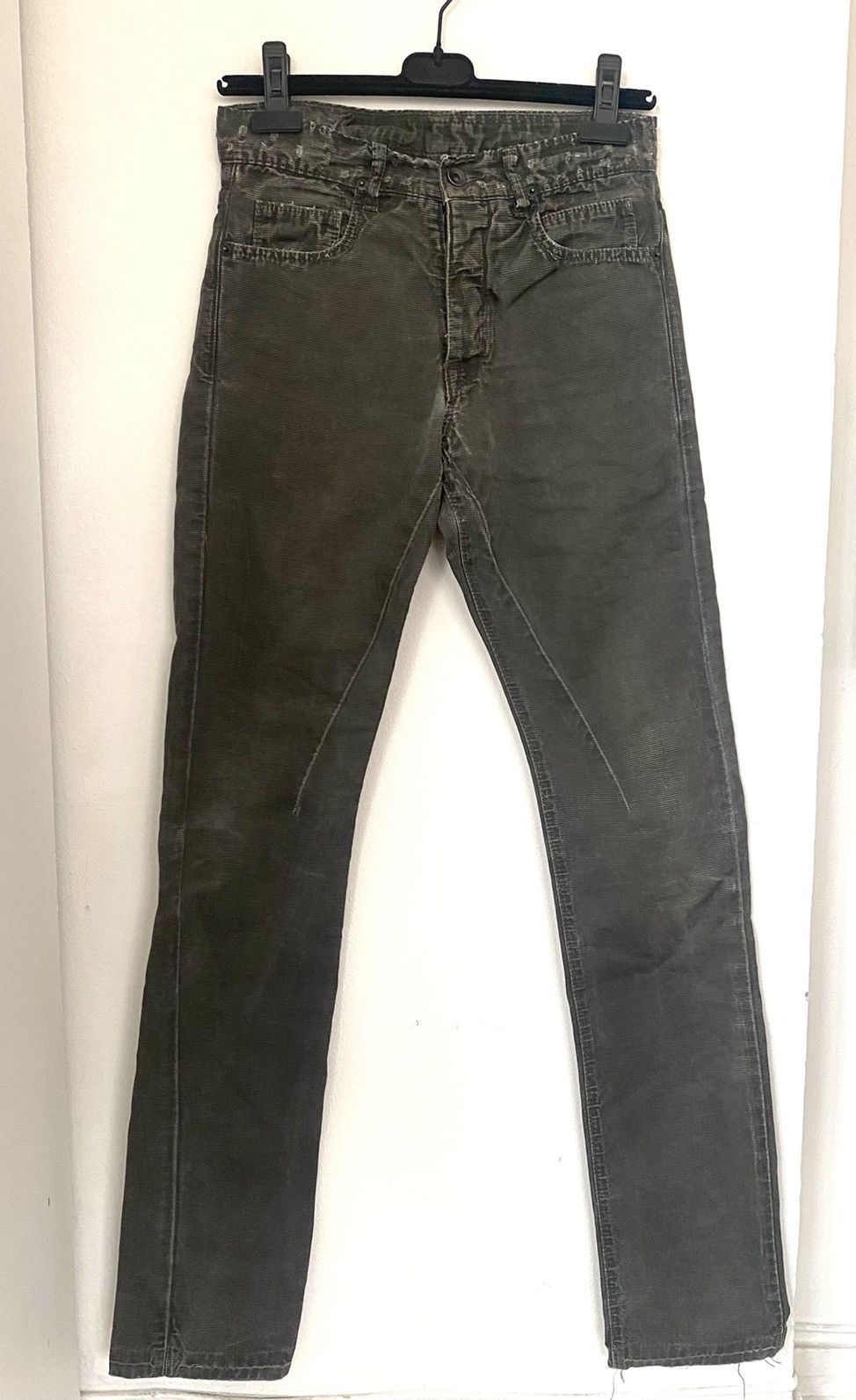 Rick Owens × Rick Owens Drkshdw Rick Owens Grosgrain Waxed Rick Owens × Rick Owens Drkshdw Rick Owens Grosgrain Waxed