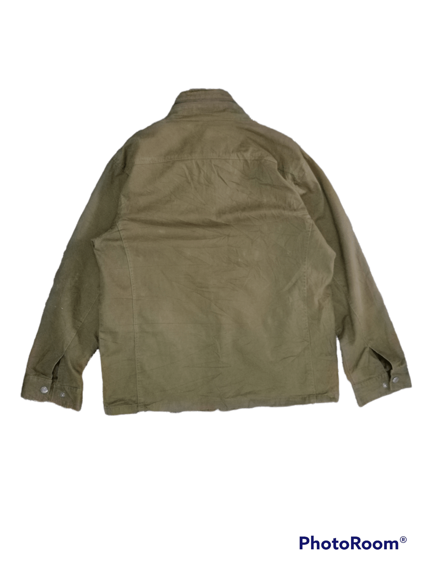 In The Attic × Japanese Brand In The Attic Green Olive Tactical Army Military Jacket Size US L / EU 52-54 / 3 - 3 Thumbnail