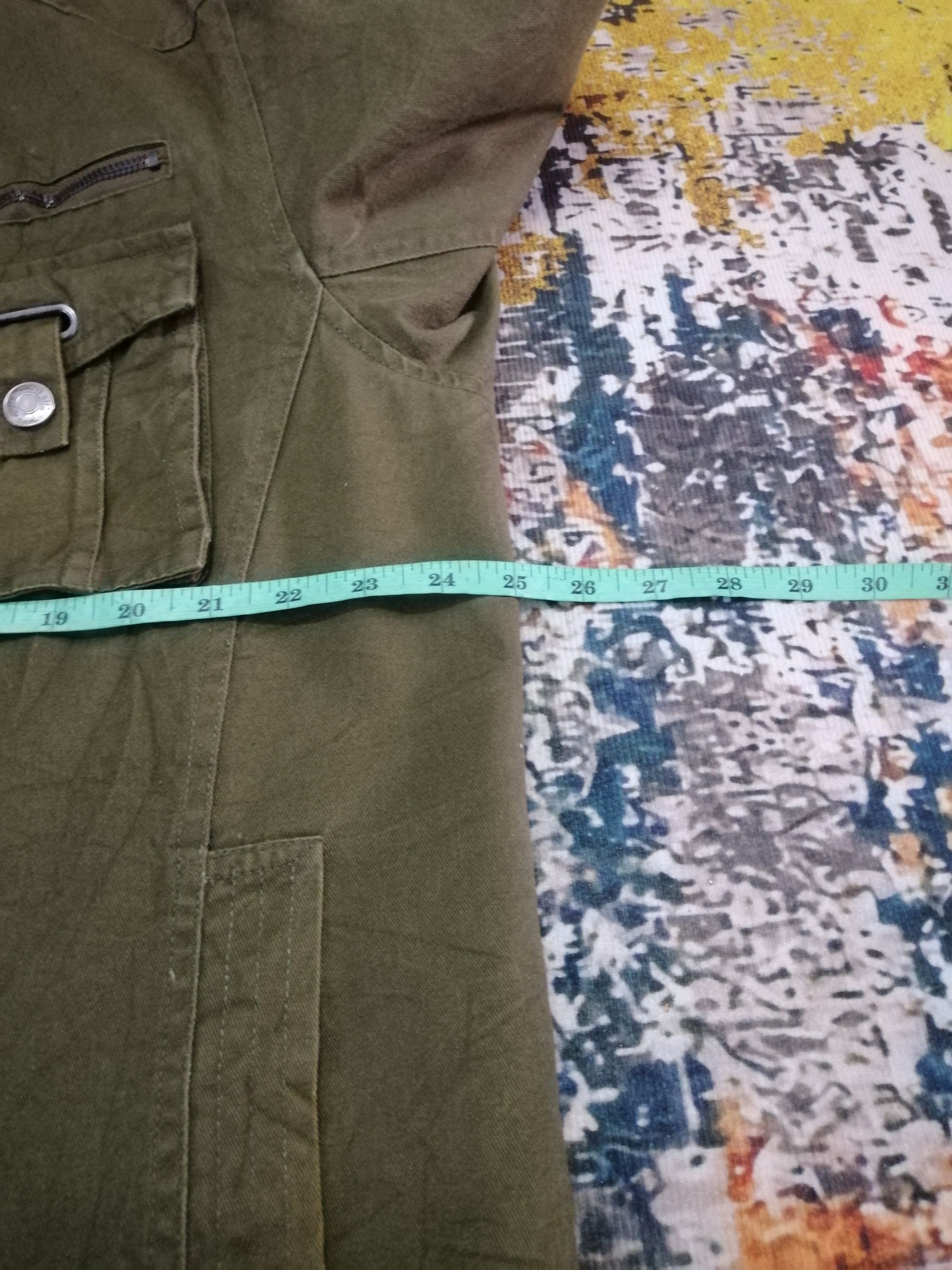 In The Attic × Japanese Brand In The Attic Green Olive Tactical Army Military Jacket Size US L / EU 52-54 / 3 - 9 Thumbnail