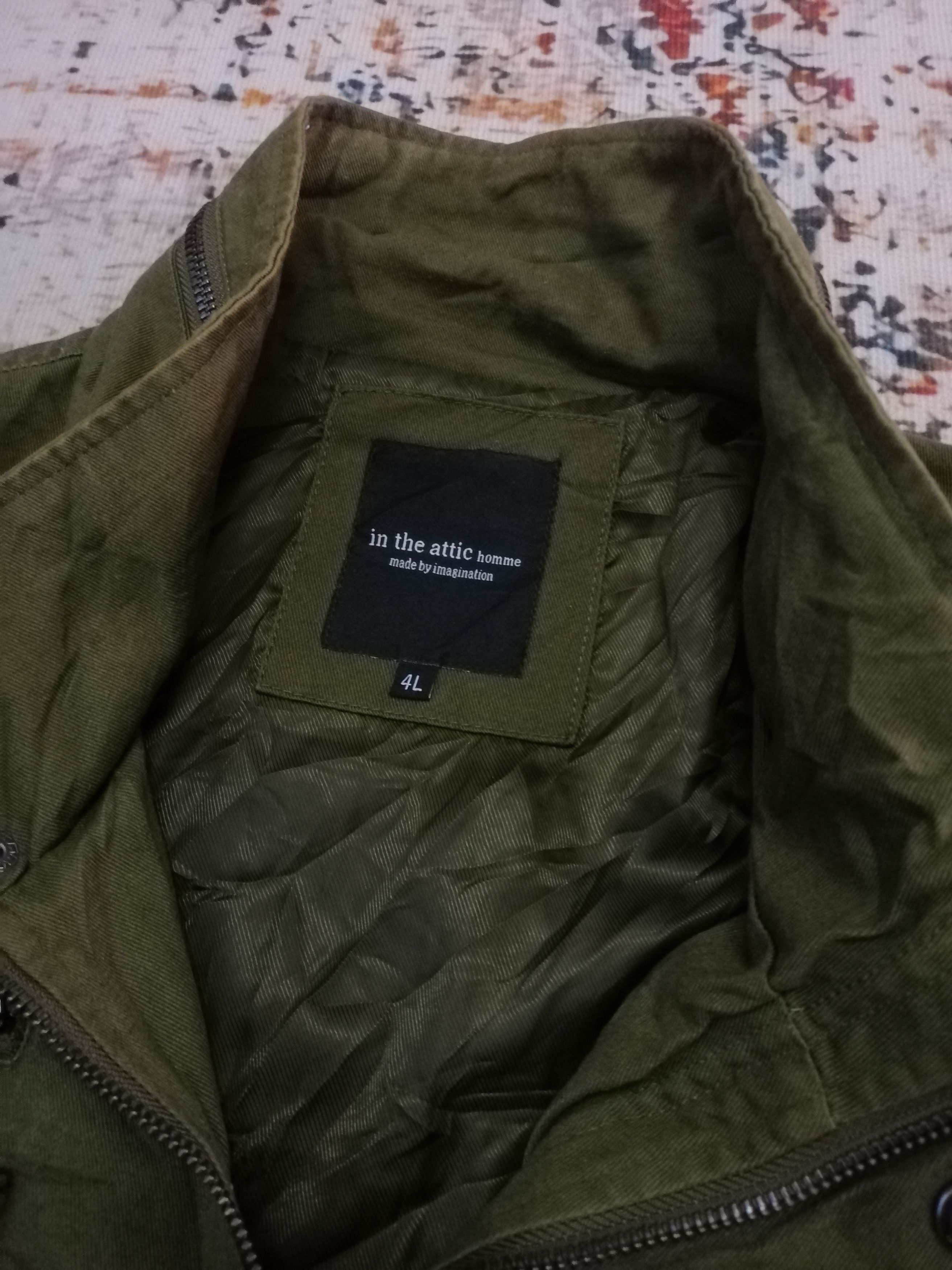 In The Attic × Japanese Brand In The Attic Green Olive Tactical Army Military Jacket Size US L / EU 52-54 / 3 - 5 Thumbnail
