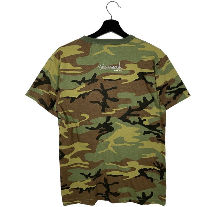 Travis Scott Diamond Supply Co. x Travis Scott camo graphic tee | Grailed