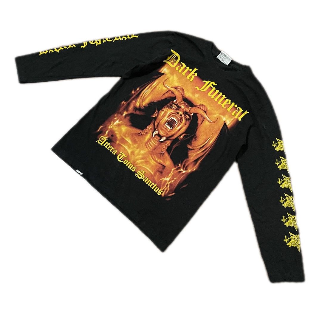 VTG 90s Dark Funeral Satanic Attera Lotus Sanctus Bootleg