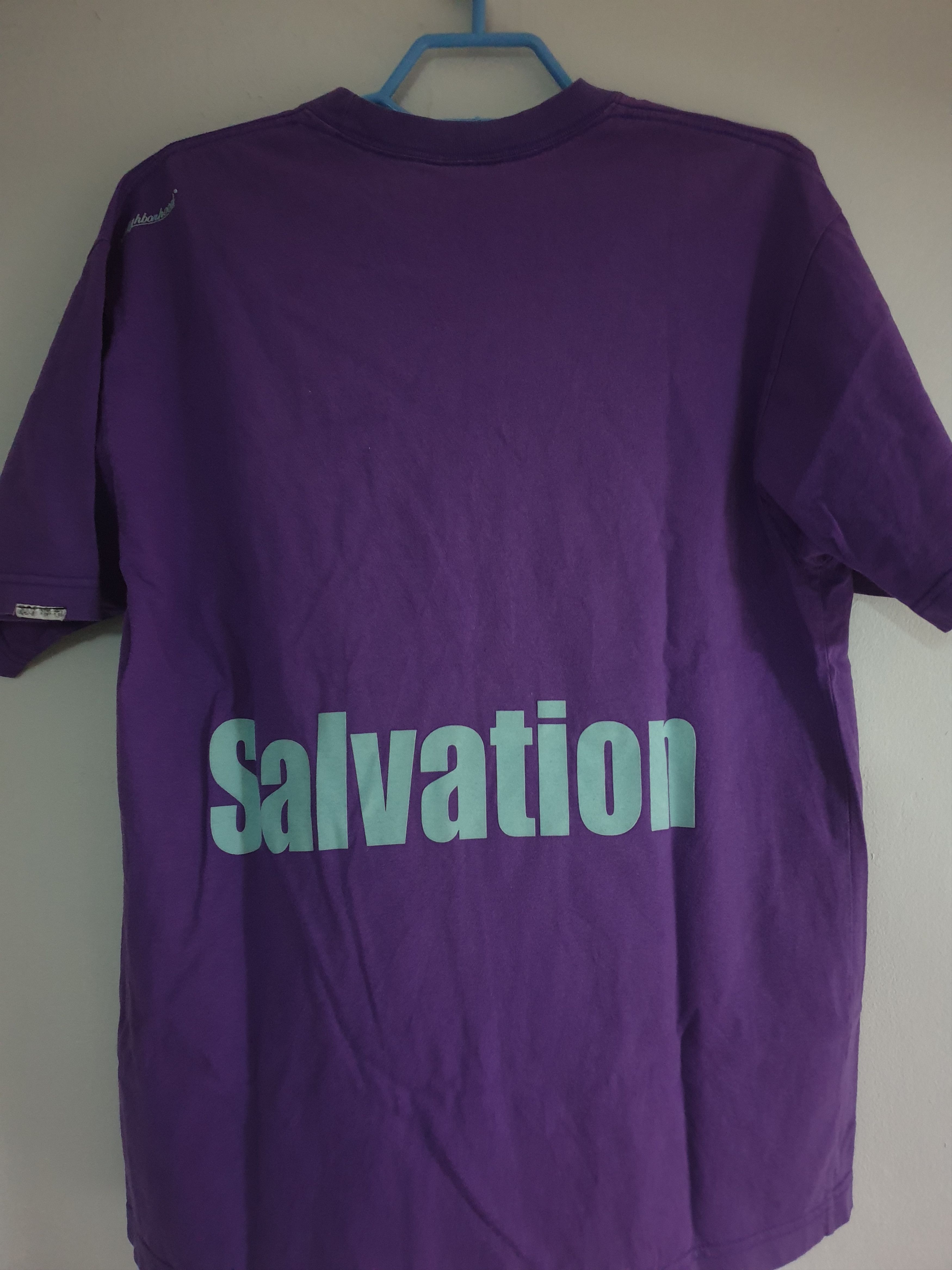 Neighborhood × Vintage Neighborhood 'Hoods Salvation' T-Shirt Size US L / EU 52-54 / 3 - 5 Thumbnail