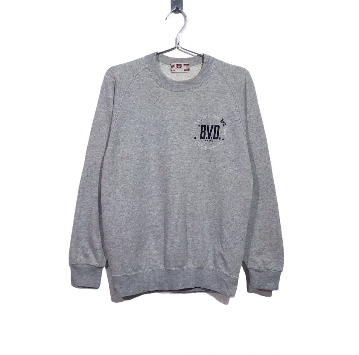 Vintage Bvd sport Crewneck Sweatshirt Pullover Jumper S Size