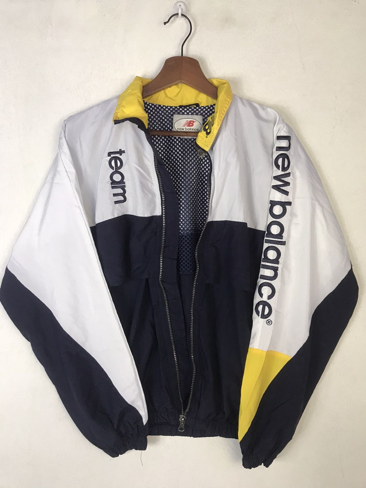 New Balance Vintage Vintage New Balance Windbreaker Classic Style Jacket Grailed
