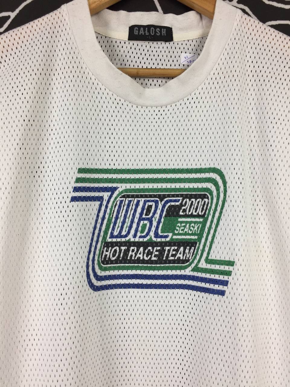 Japanese Brand Galosh WBC 2000 Seaski Hot Race Team Mesh Jersey Size US L / EU 52-54 / 3 - 3 Thumbnail