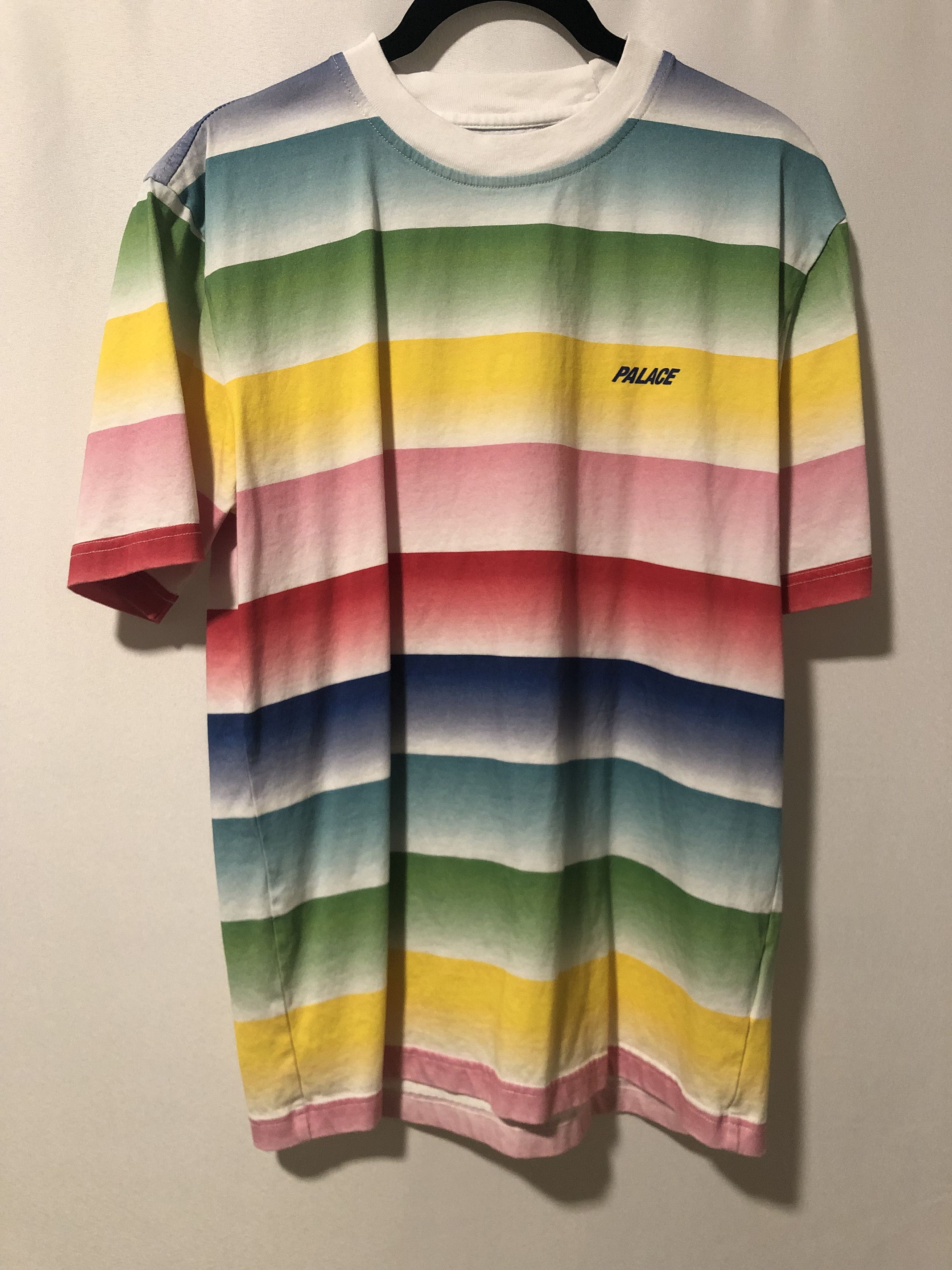 Palace Catch The Fade T-shirt Pink/Green