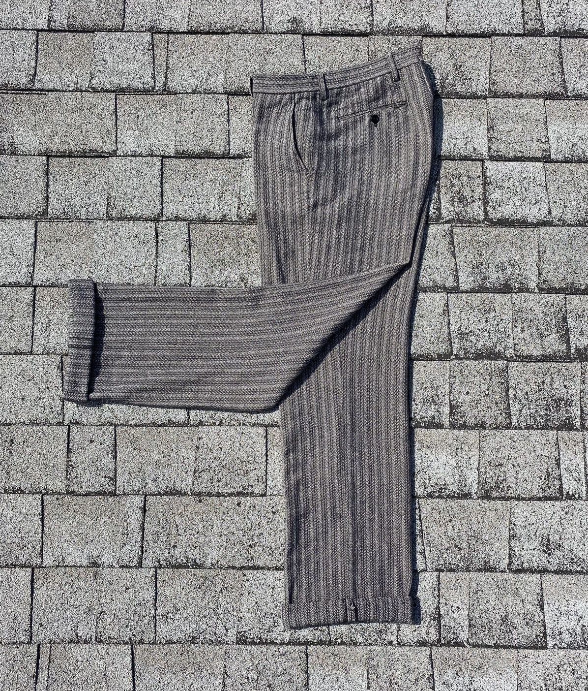 Dries Van Noten Wool Herringbone Trousers Size US 30 / EU 46 - 1 Thumbnail