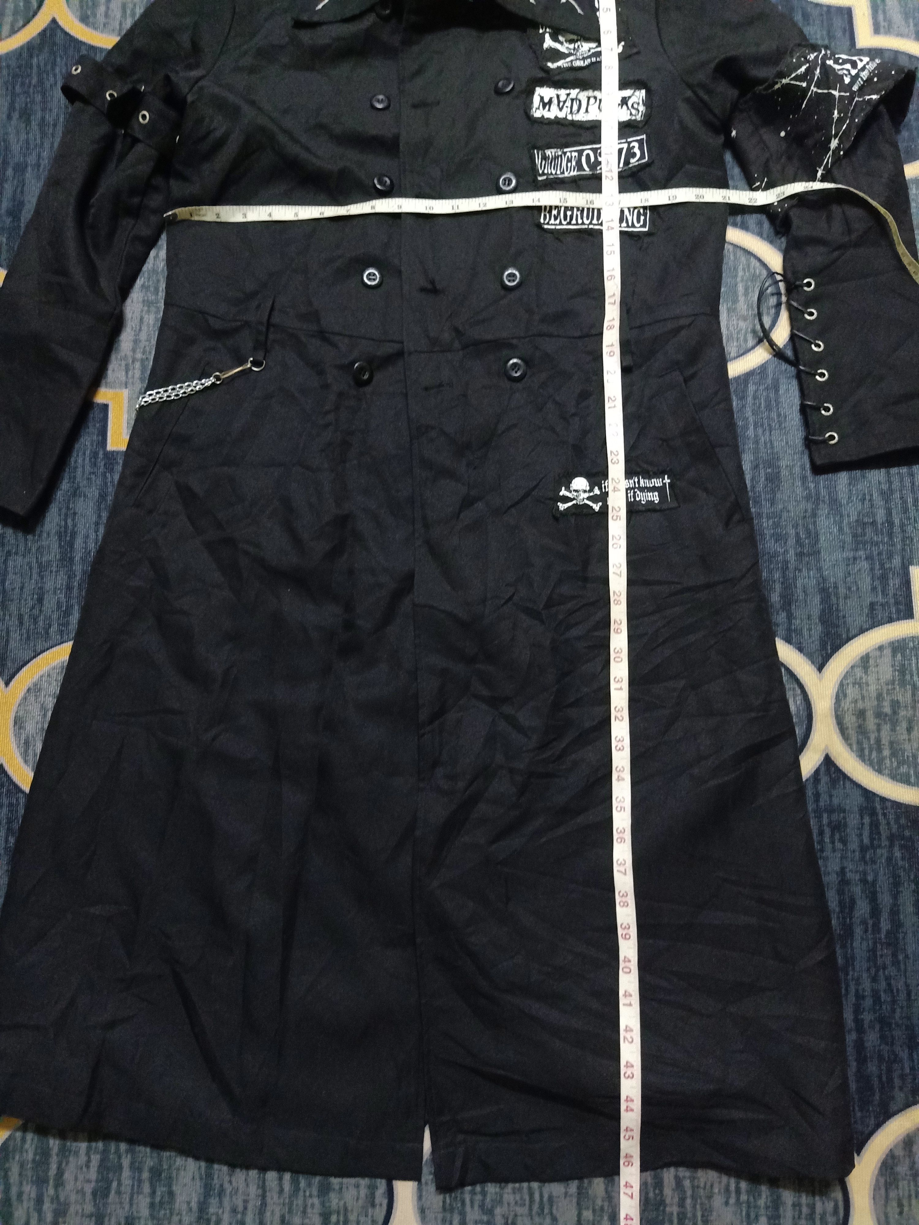 14th Addiction × Seditionaries assymetrical Mad Punk Acid Jazz Men seditionary Long Jacket Size US L / EU 52-54 / 3 - 5 Thumbnail