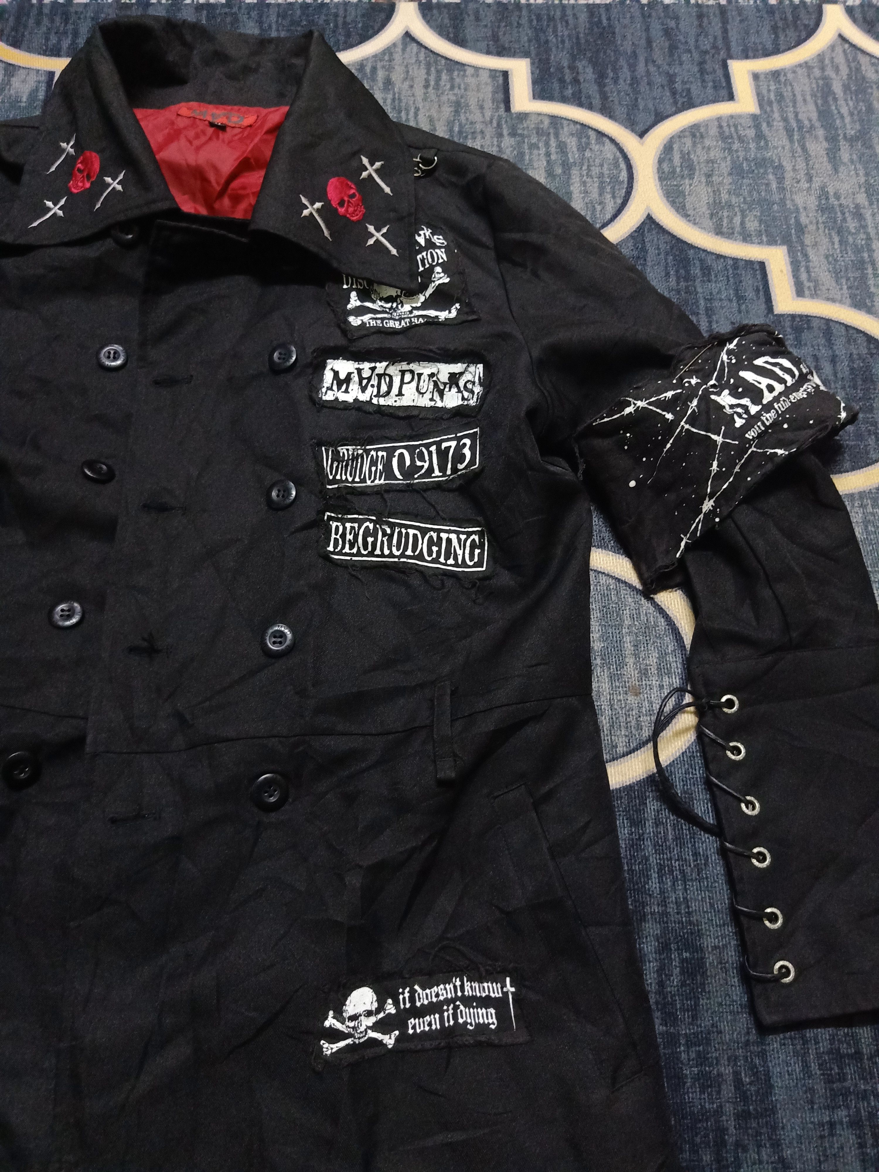 14th Addiction × Seditionaries assymetrical Mad Punk Acid Jazz Men seditionary Long Jacket Size US L / EU 52-54 / 3 - 10 Thumbnail