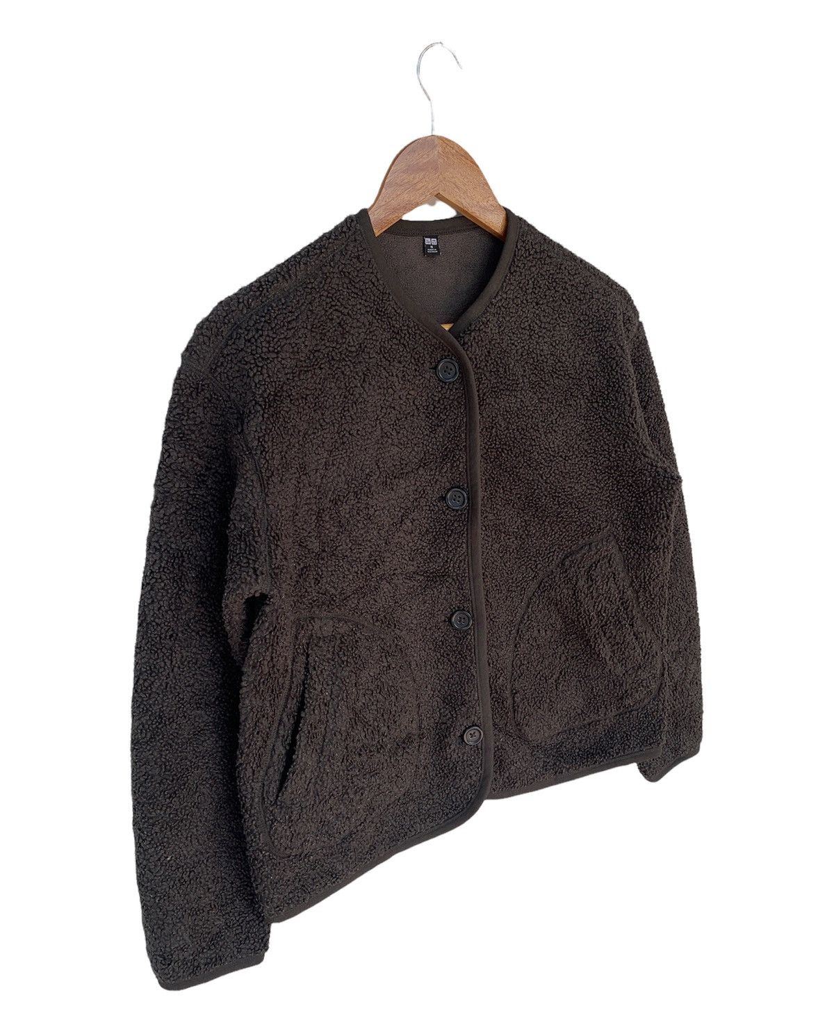 Uniqlo Uniqlo Deep Pile Fleece Button Up Jacket Size US S / EU 44-46 / 1 - 2 Thumbnail