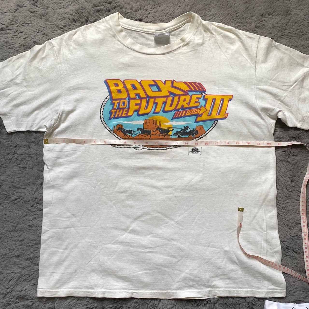 Vintage RARE 1990 Back to the future 3 single stitch size XL Size US XL / EU 56 / 4 - 9 Thumbnail