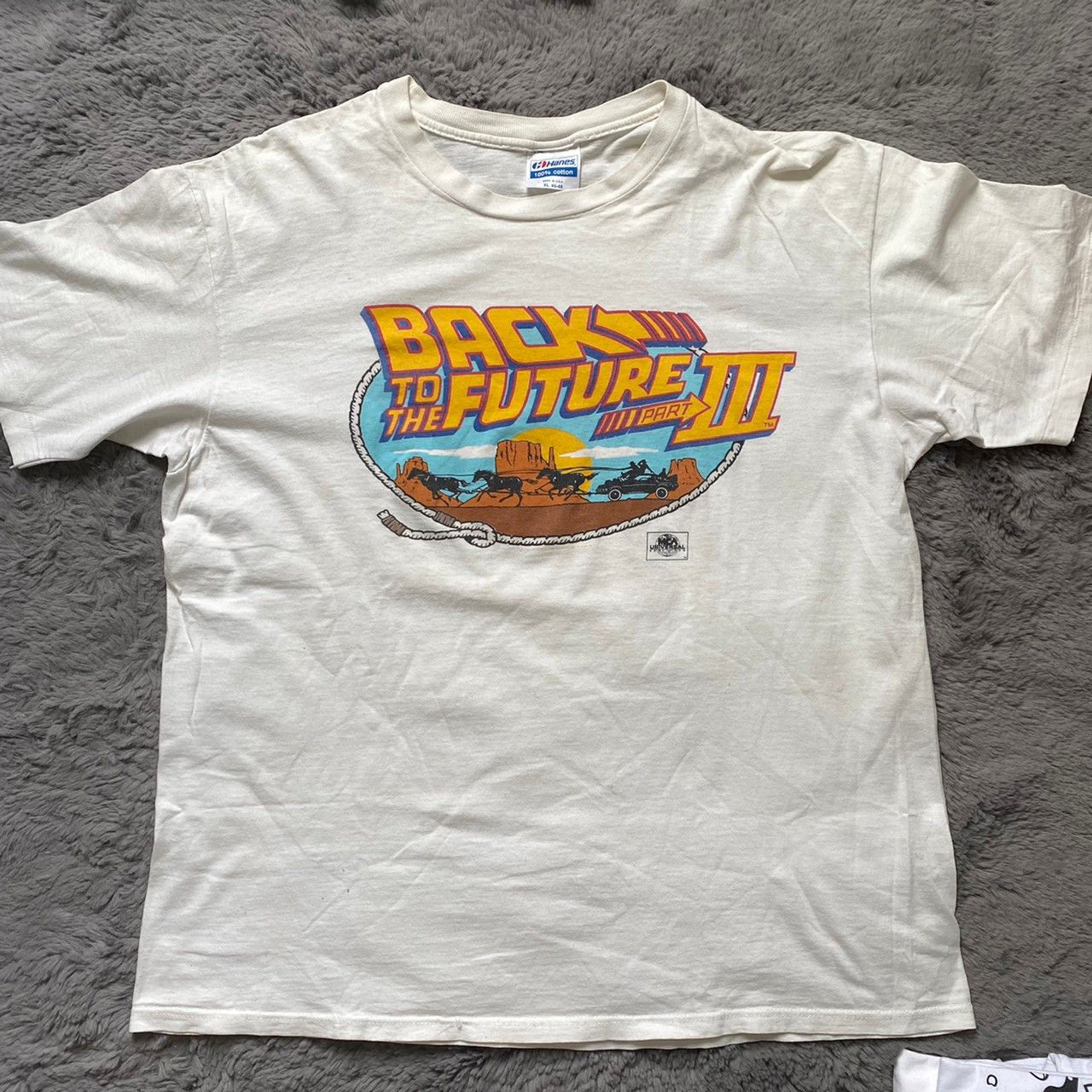 Vintage RARE 1990 Back to the future 3 single stitch size XL Size US XL / EU 56 / 4 - 1 Thumbnail