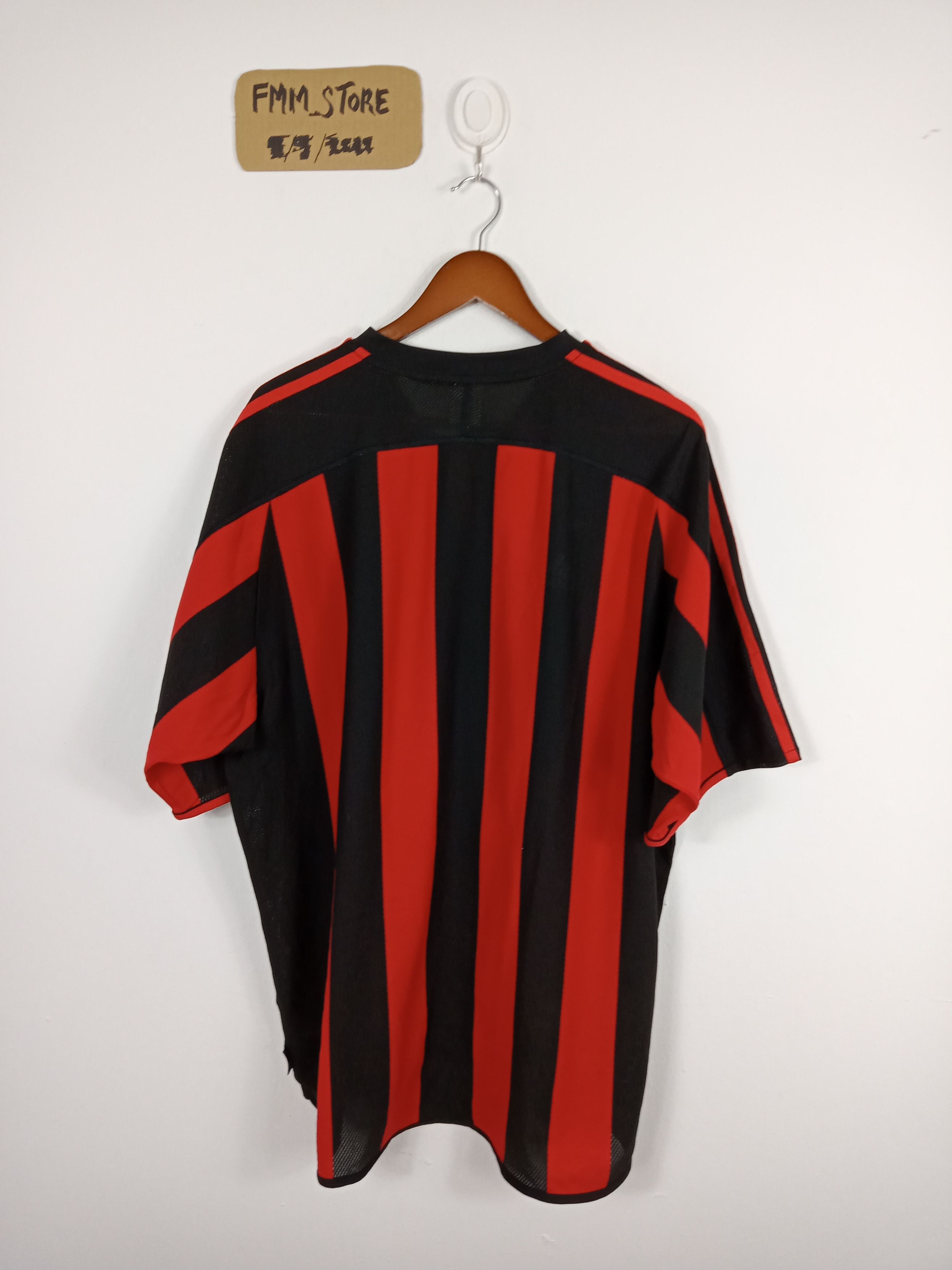 Adidas × Vintage Vintage 2003 AC MILAN Home Adidas Jersey Size US XL / EU 56 / 4 - 2 Thumbnail