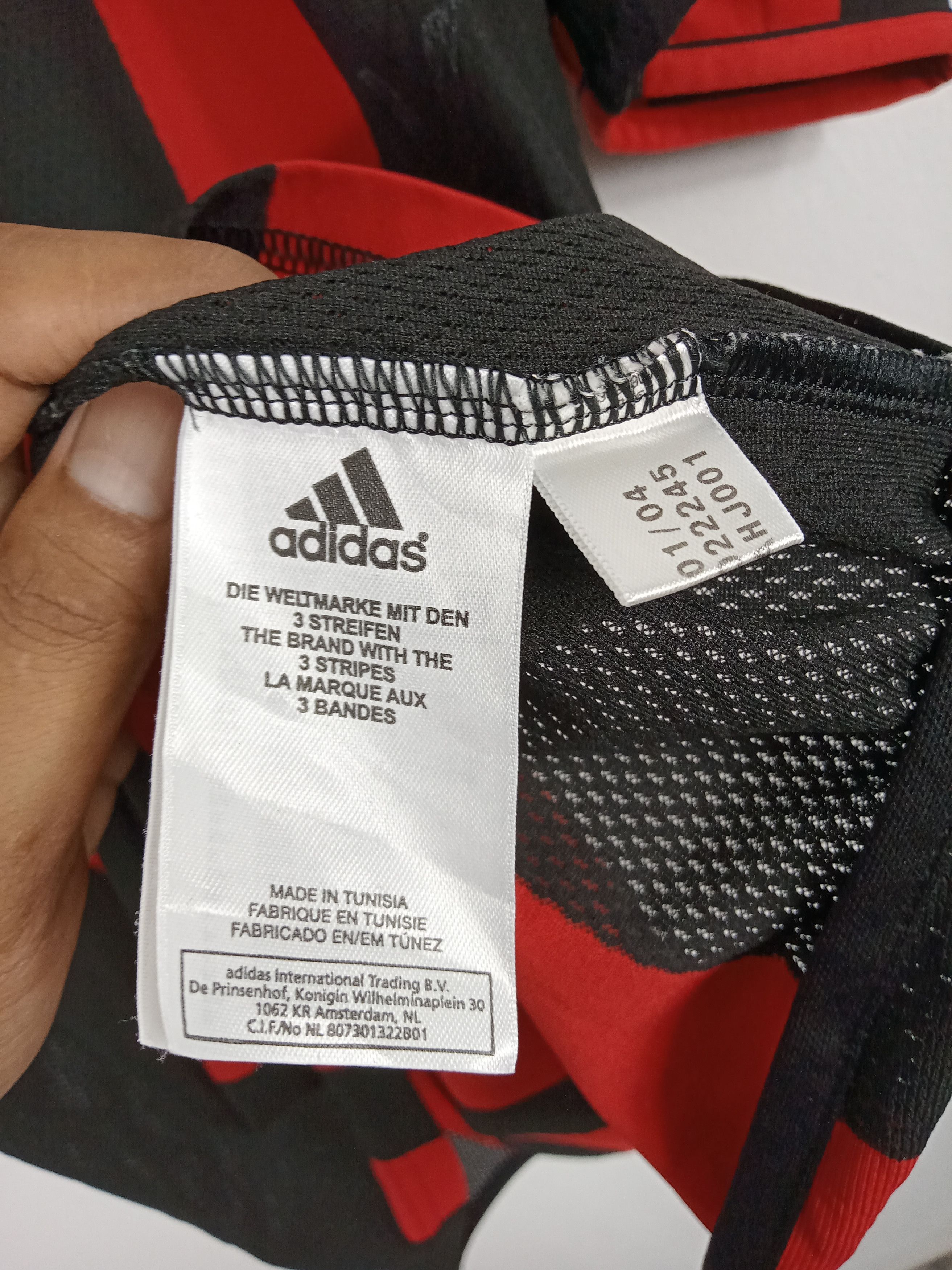 Adidas × Vintage Vintage 2003 AC MILAN Home Adidas Jersey Size US XL / EU 56 / 4 - 7 Thumbnail