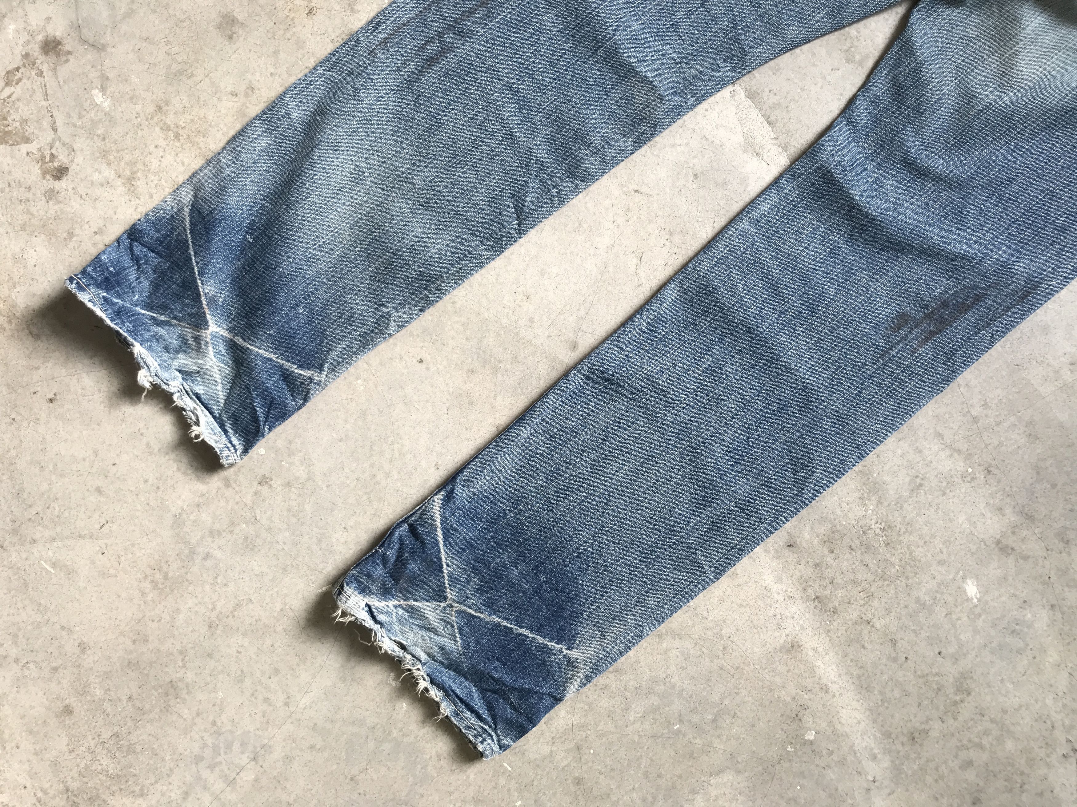 Japanese Brand × Spellbound D42-SPELLBOUND DMG Distressed Patchwork Denim Size US 34 / EU 50 - 12 Thumbnail