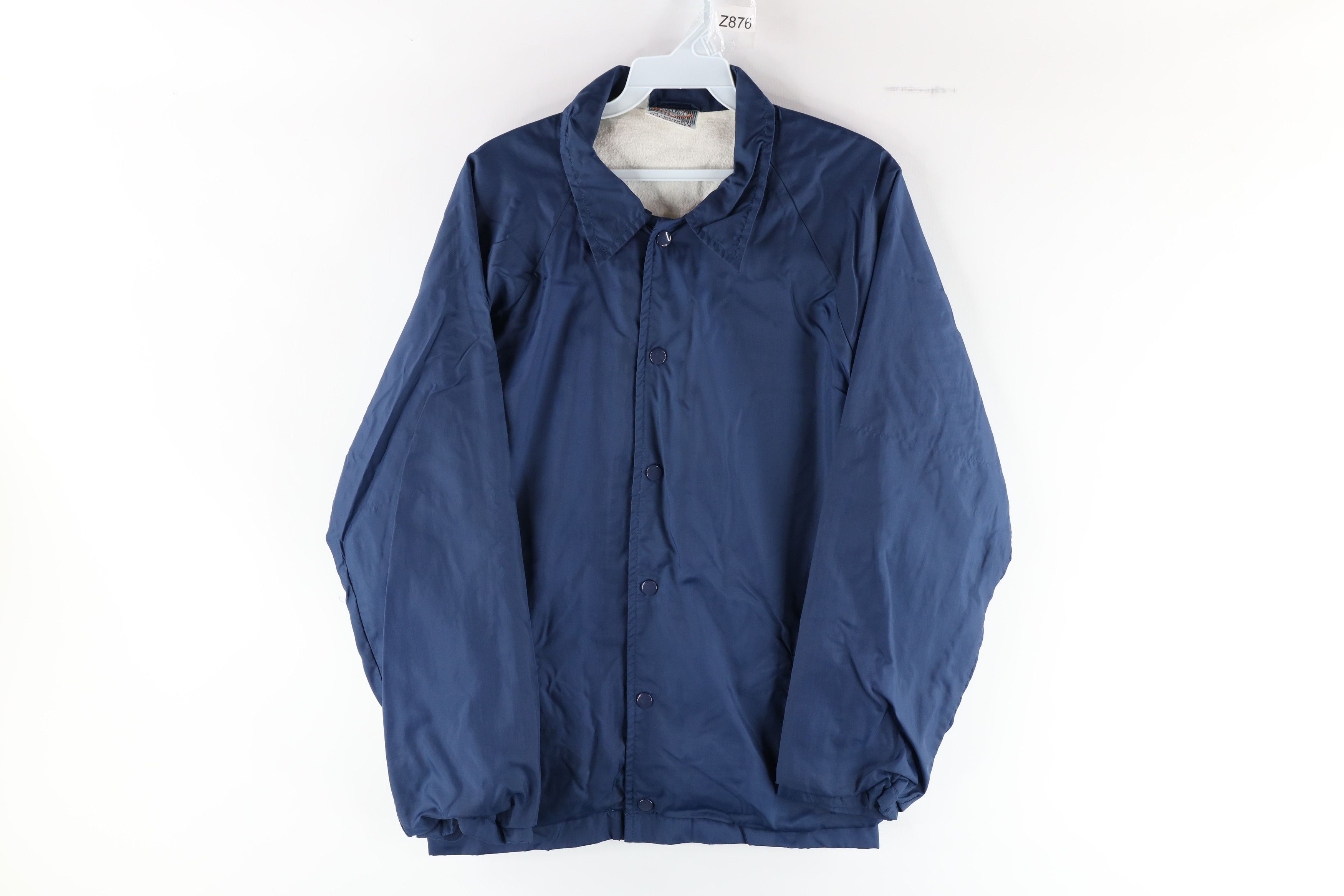 Vintage Vintage 90s Streetwear Lined Coaches Coach Jacket Blue | Grailed