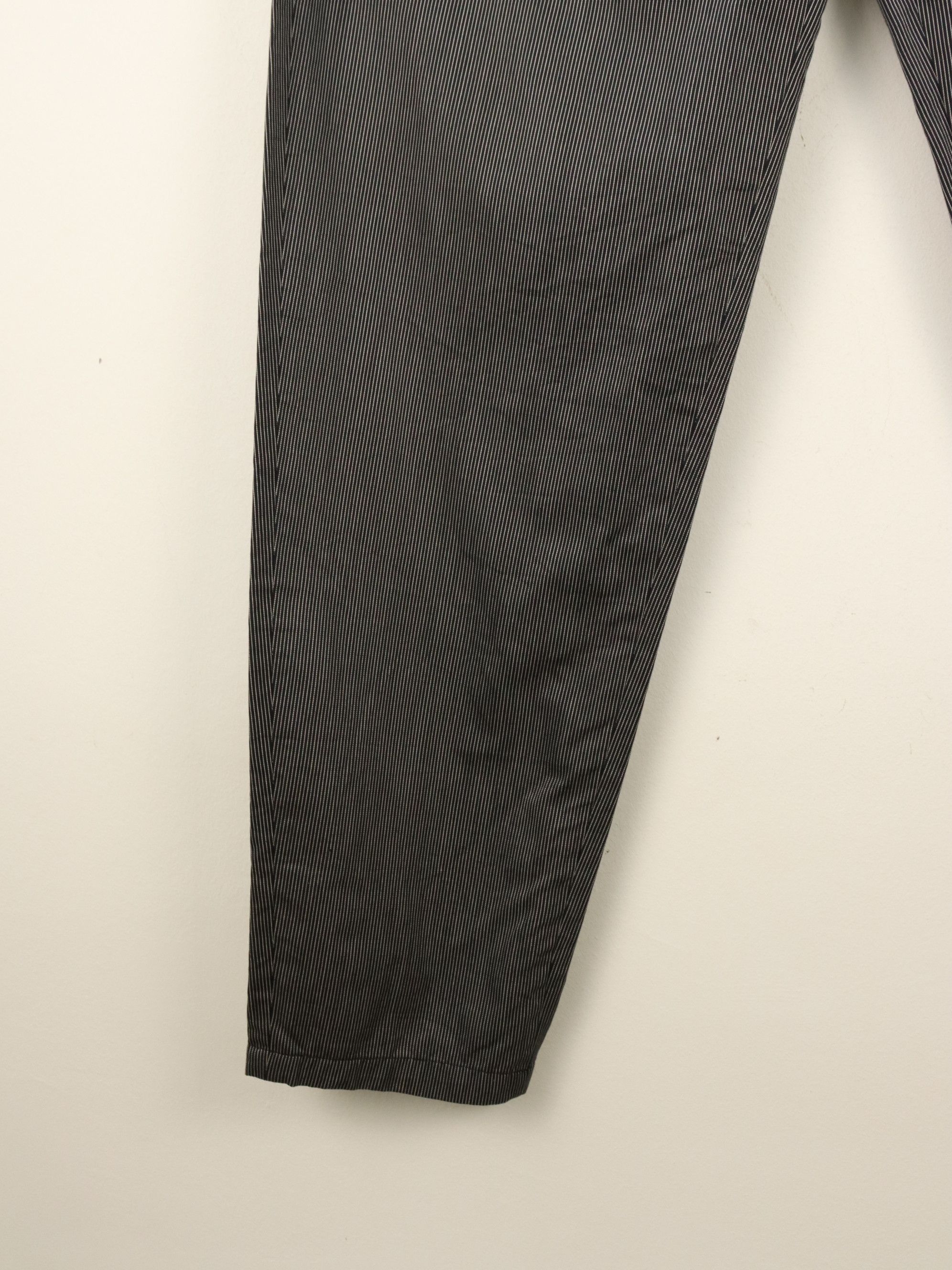 Yohji Yamamoto Yohji Yamamoto Y's For Men Balloon Pinstriped Pleated Pant Size US 29 - 16 Thumbnail
