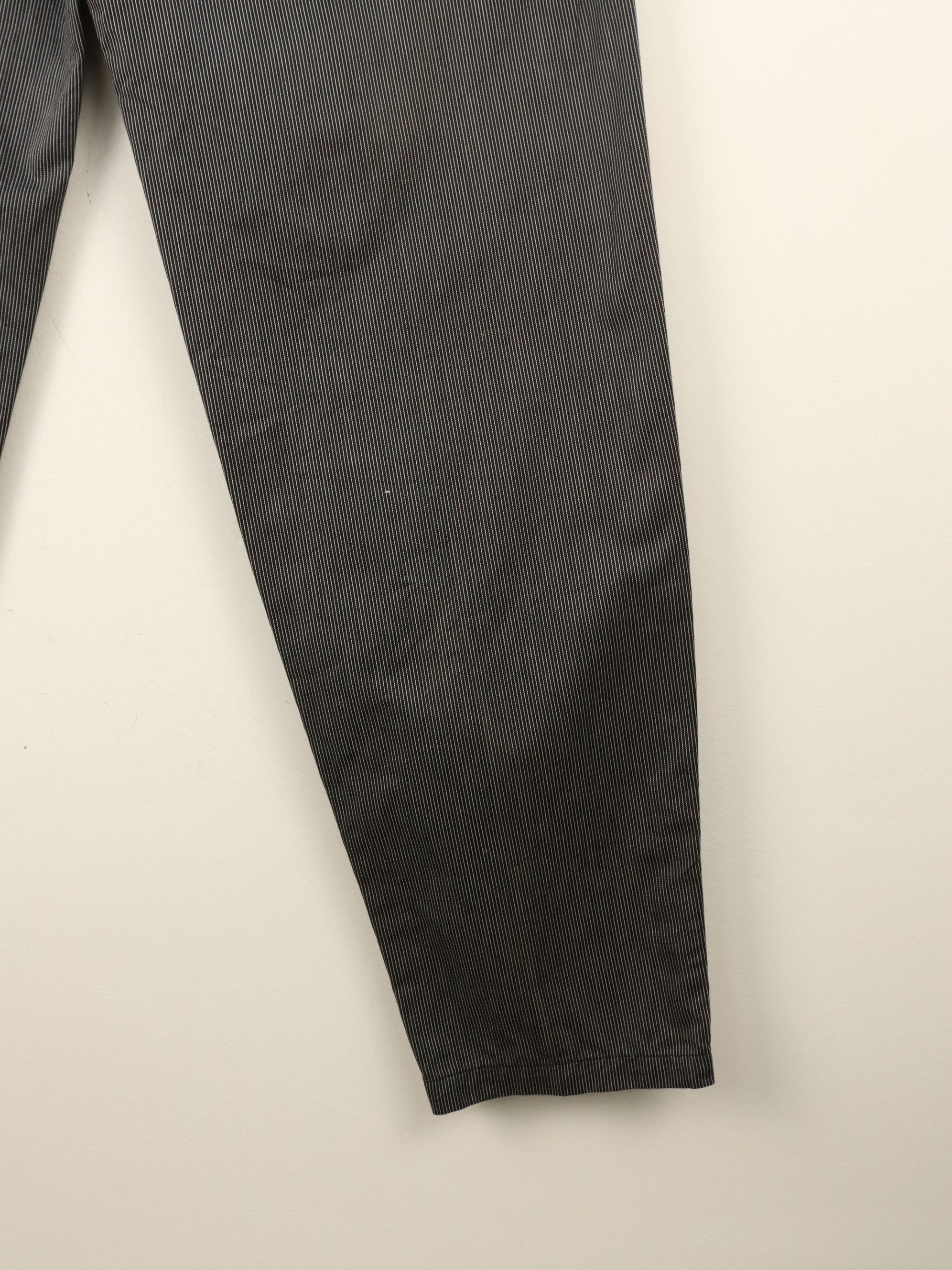 Yohji Yamamoto Yohji Yamamoto Y's For Men Balloon Pinstriped Pleated Pant Size US 29 - 17 Thumbnail