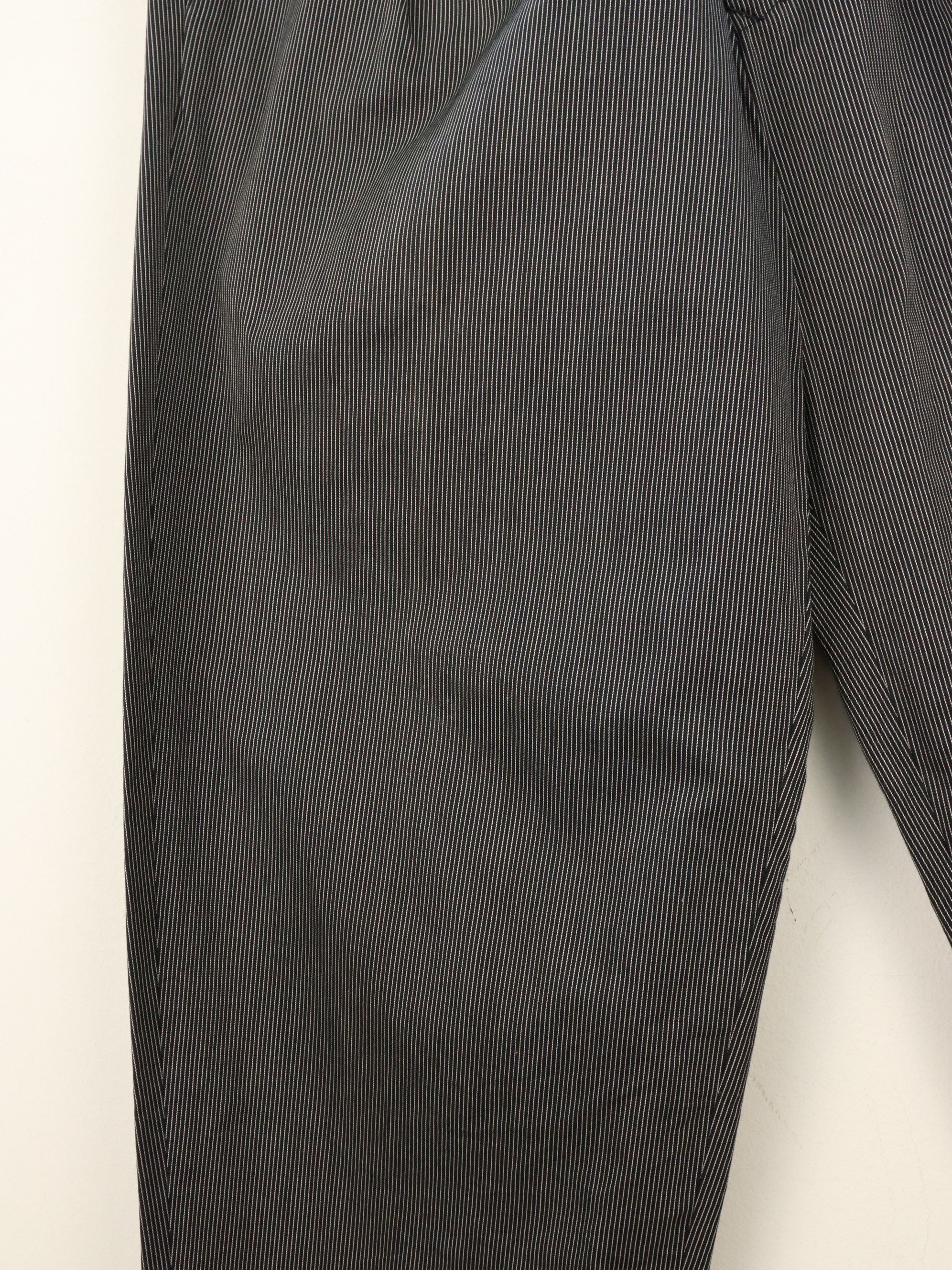 Yohji Yamamoto Yohji Yamamoto Y's For Men Balloon Pinstriped Pleated Pant Size US 29 - 9 Thumbnail