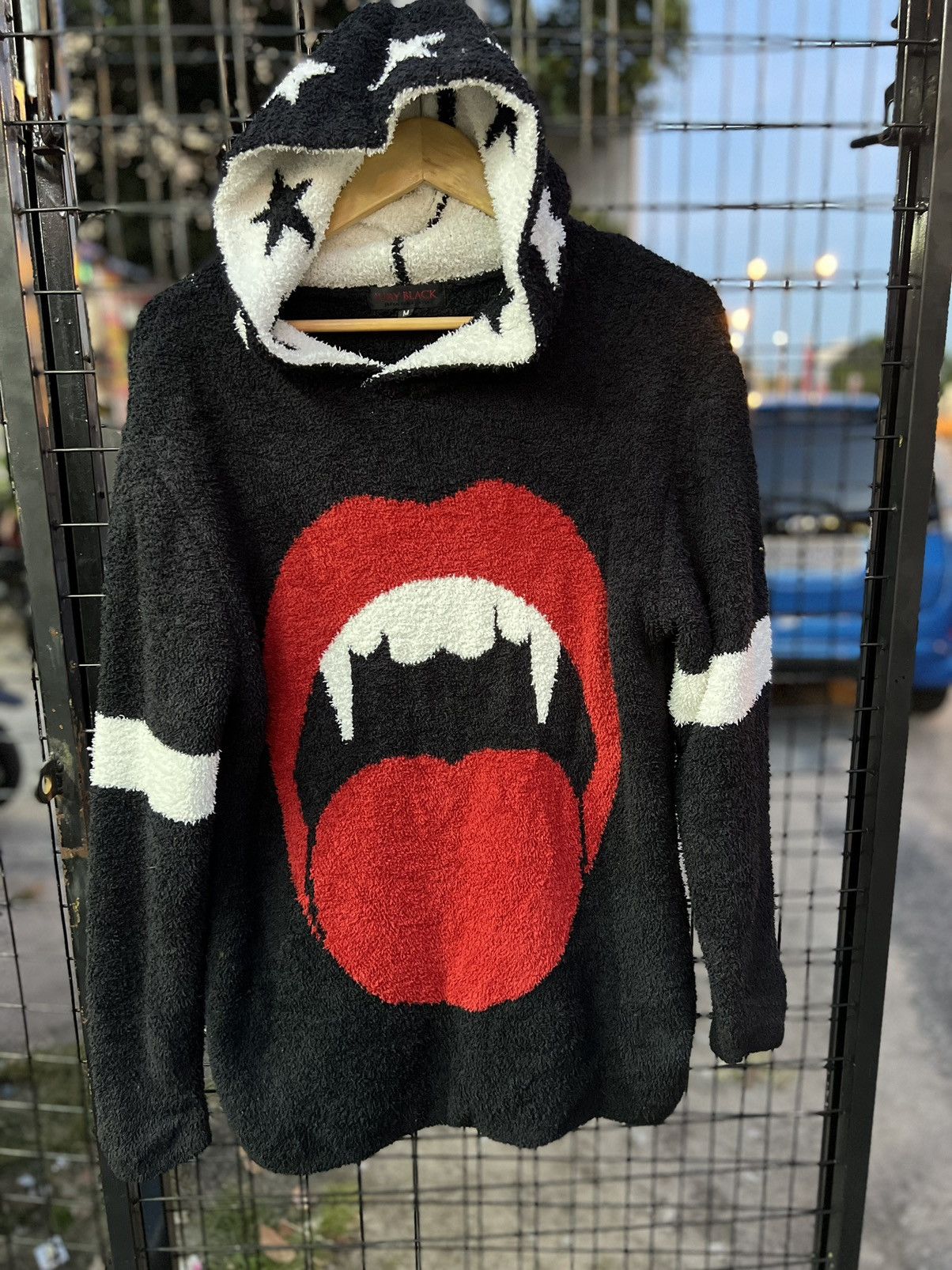 Japanese Brand Jury black Sweatshirt hoodie fleece big logo Size US XL / EU 56 / 4 - 1 Thumbnail