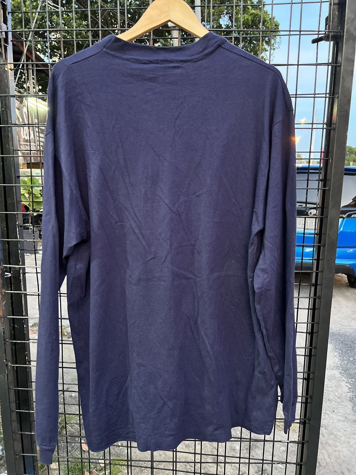 Vintage Vision streetwear USA vintage 90s long sleeve shirt logo Size US XL / EU 56 / 4 - 3 Thumbnail