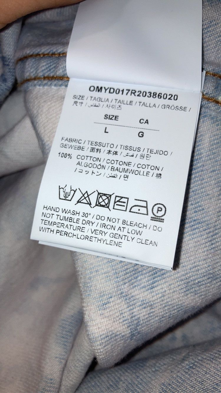 Off-White Off-White Arrow Oversize Denim Shirt Extreme Bleach Size US L / EU 52-54 / 3 - 12 Thumbnail