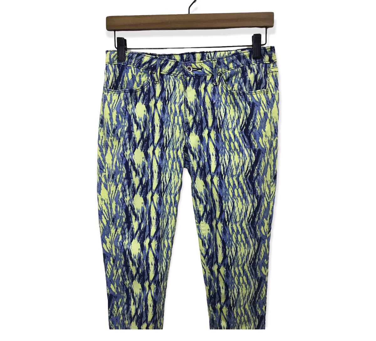 Levi's Levi’s Women Fullprint Multicolour Trousers Pant Size 28" / US 6 / IT 42 - 2 Thumbnail