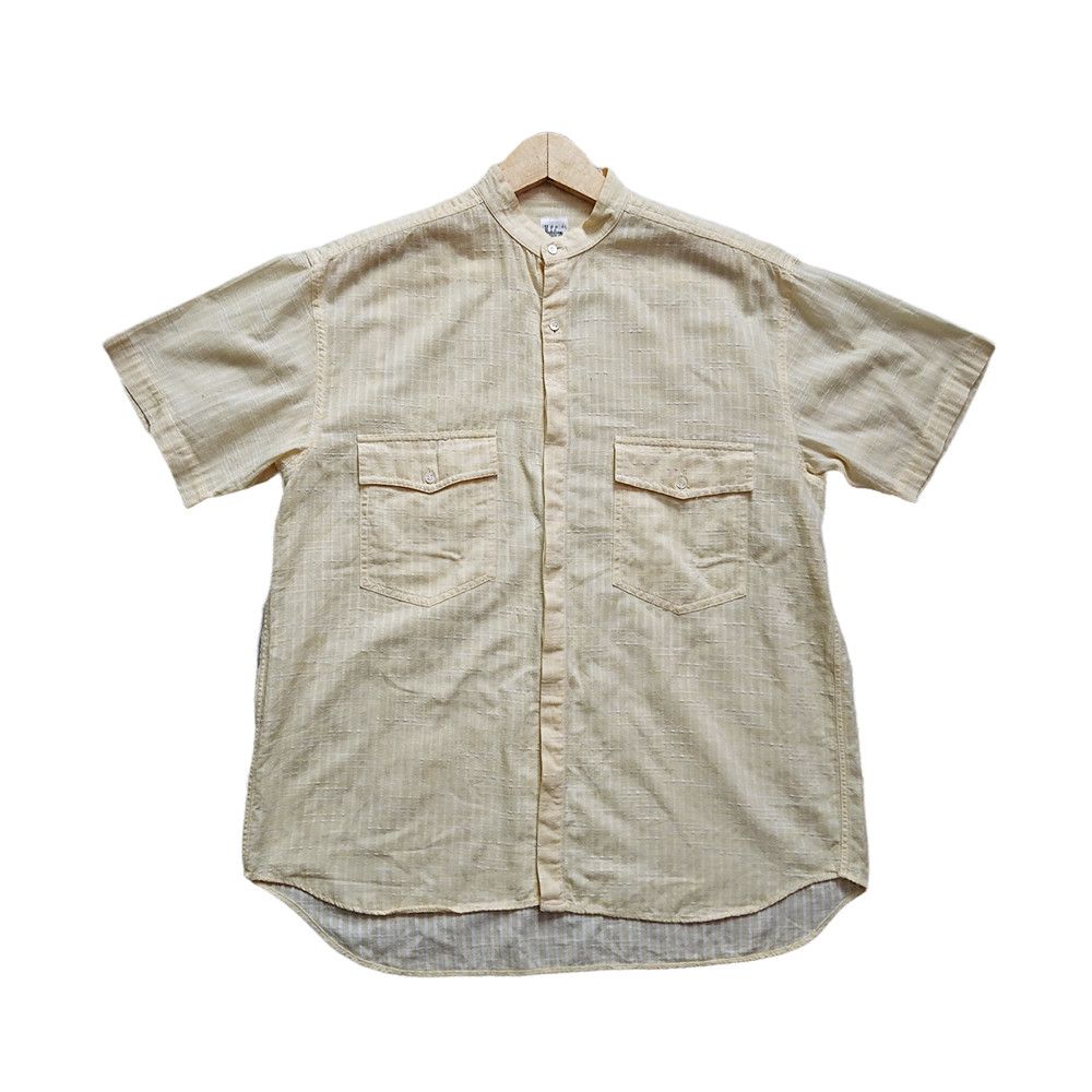 Vintage Vintage Modigliani Uomo Linen Shirt Size US M / EU 48-50 / 2 - 1 Thumbnail