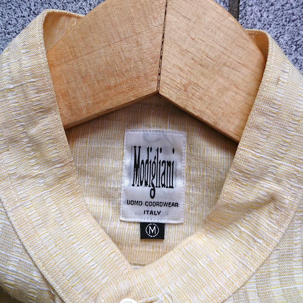 Vintage Vintage Modigliani Uomo Linen Shirt Size US M / EU 48-50 / 2 - 3 Thumbnail