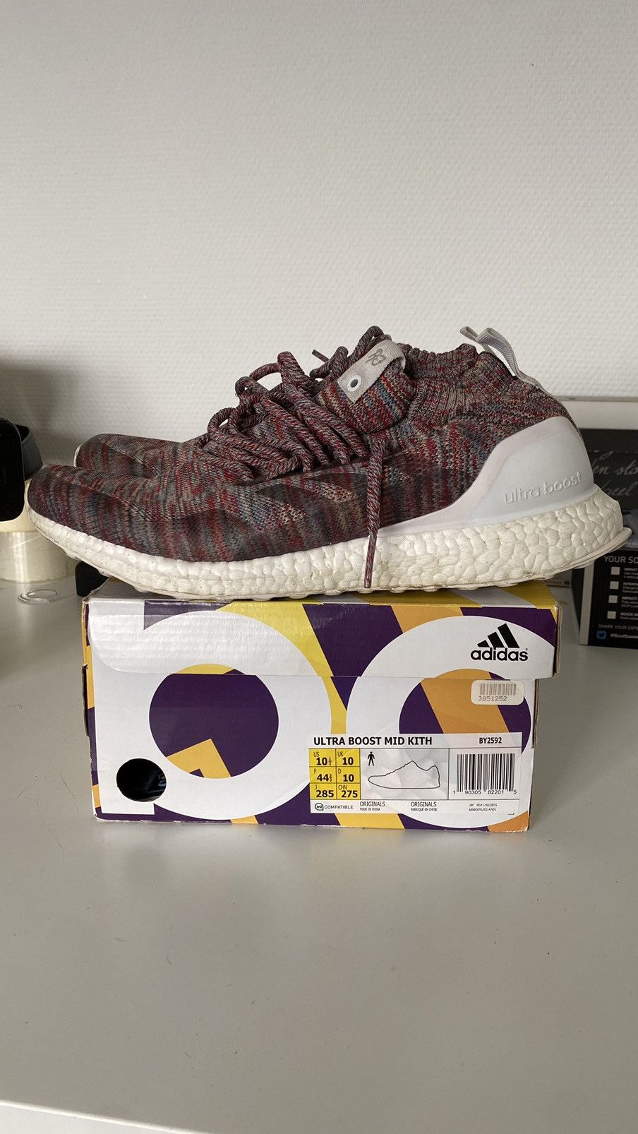 Kith ultra boost fake vs real hotsell