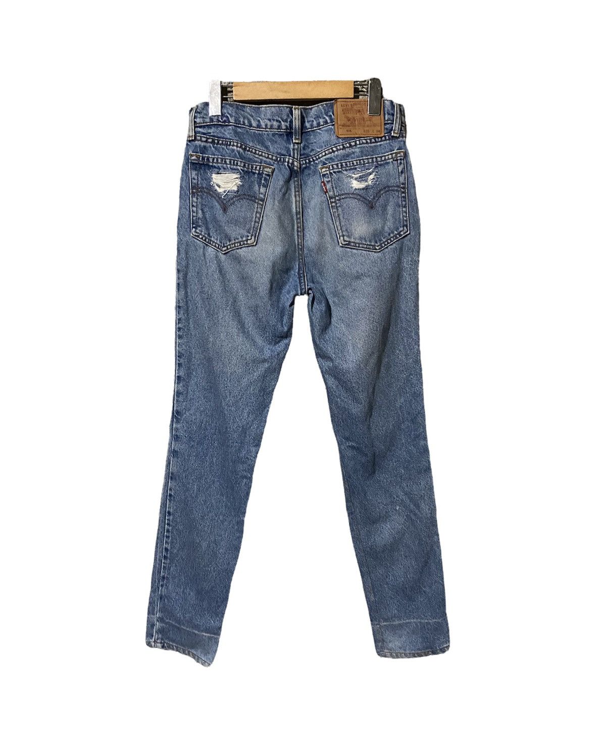 Levi's 🔥SALE🔥VINTAGE LEVIS 505 DISTRESSED DESIGN JEANS Size US 30 / EU 46 - 2 Thumbnail