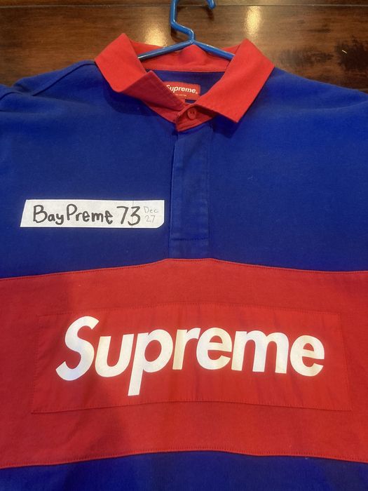 Supreme Supreme Rugby Box Logo Polo Shirt S/S16 | Grailed