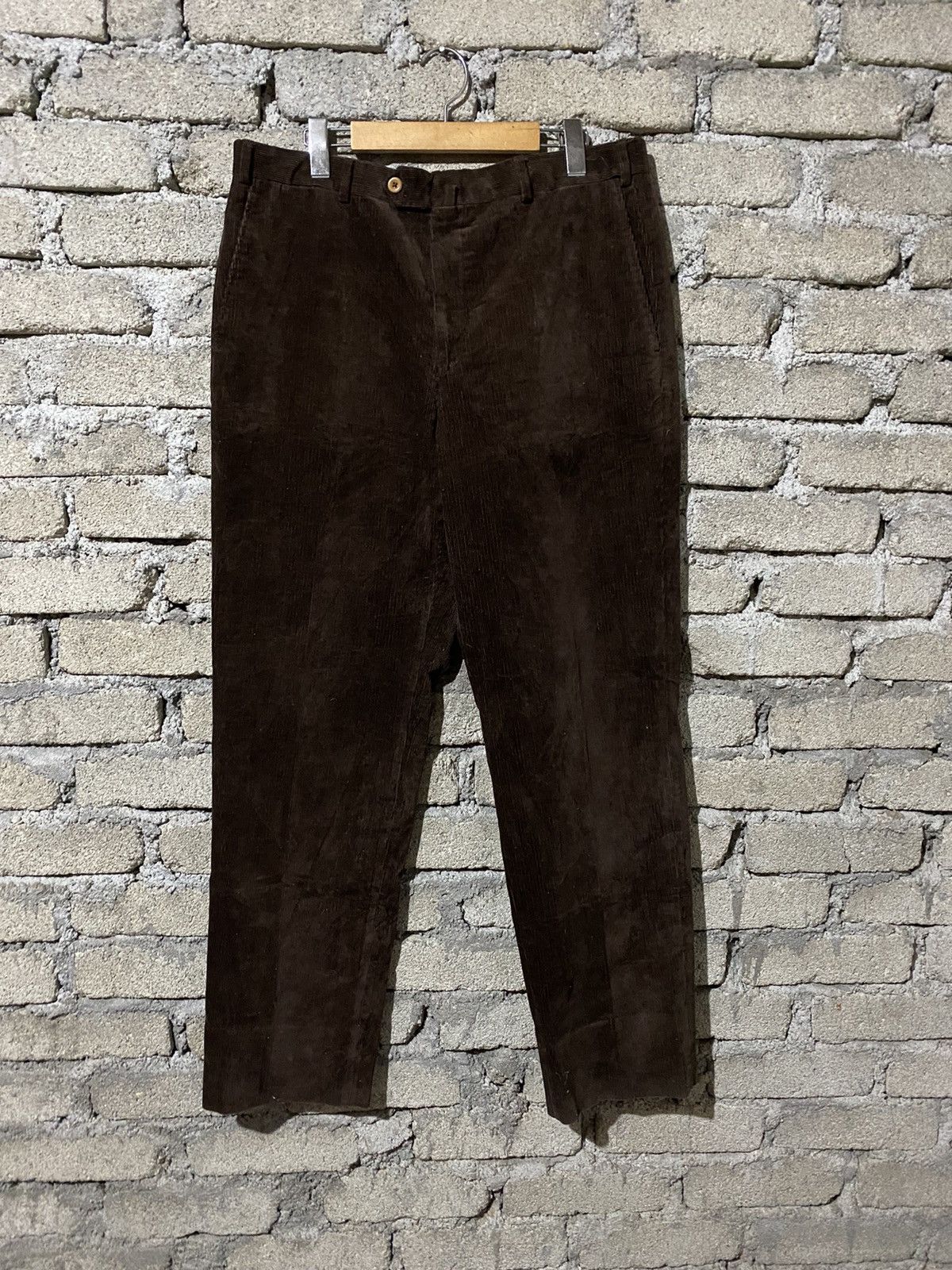 Barneys New York 🔥SALE🔥BARNEY NEW YORK MADE IN ITALY CORDUROY PANTS Size US 36 / EU 52 - 1 Thumbnail