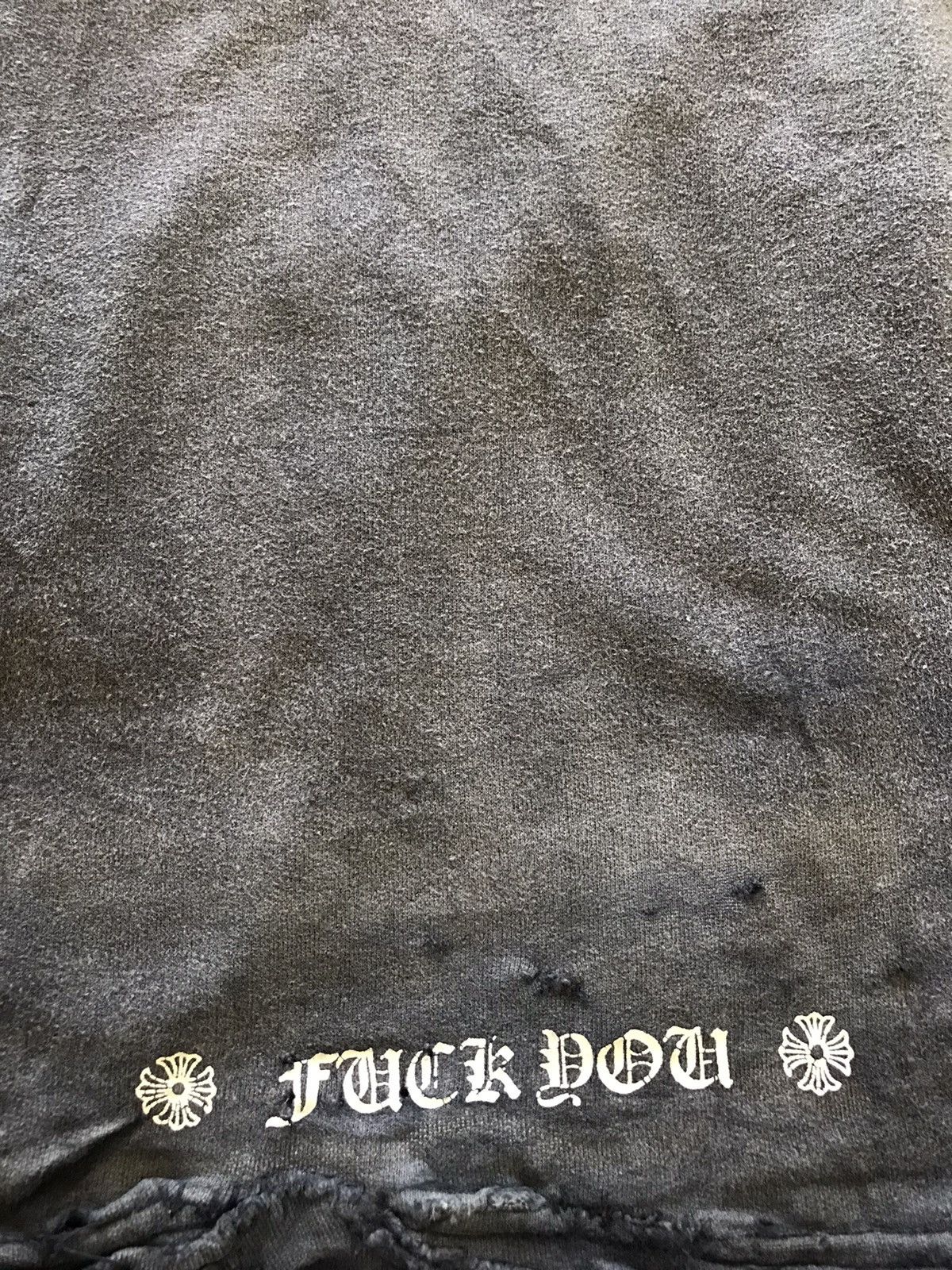 Chrome Hearts Chrome Hearts Fuck You Homeless Style Sweat Pants Size US 33 - 17 Thumbnail