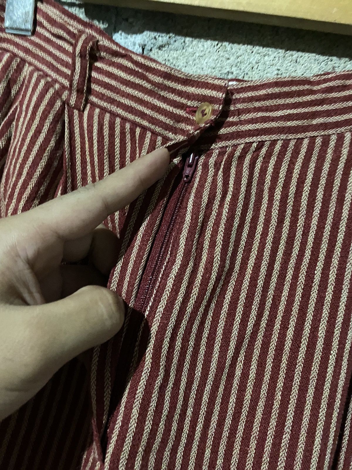 Alviero Martini 🔥SALE🔥ALVERO MARTINI TROUSER PANTS MADE IN ITALY Size US 26 / EU 42 - 5 Thumbnail