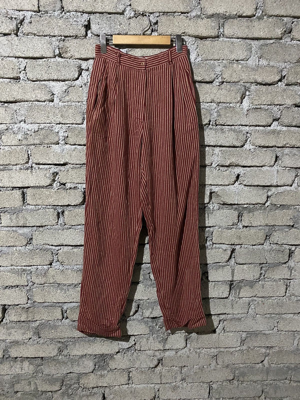 Alviero Martini 🔥SALE🔥ALVERO MARTINI TROUSER PANTS MADE IN ITALY Size US 26 / EU 42 - 1 Thumbnail