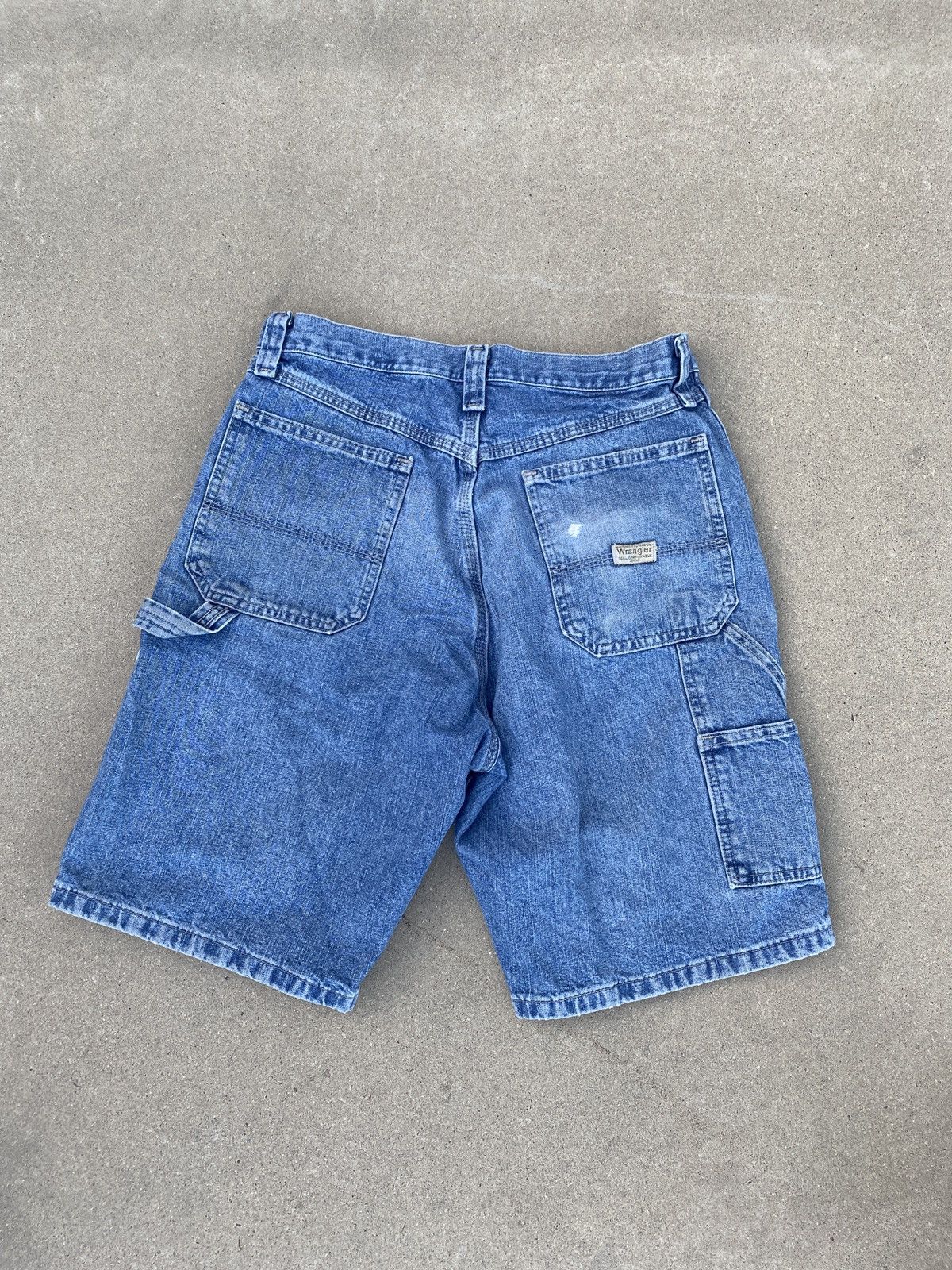 Vintage Wrangler Jorts Jean Shorts Size US 32 / EU 48 - 2 Preview