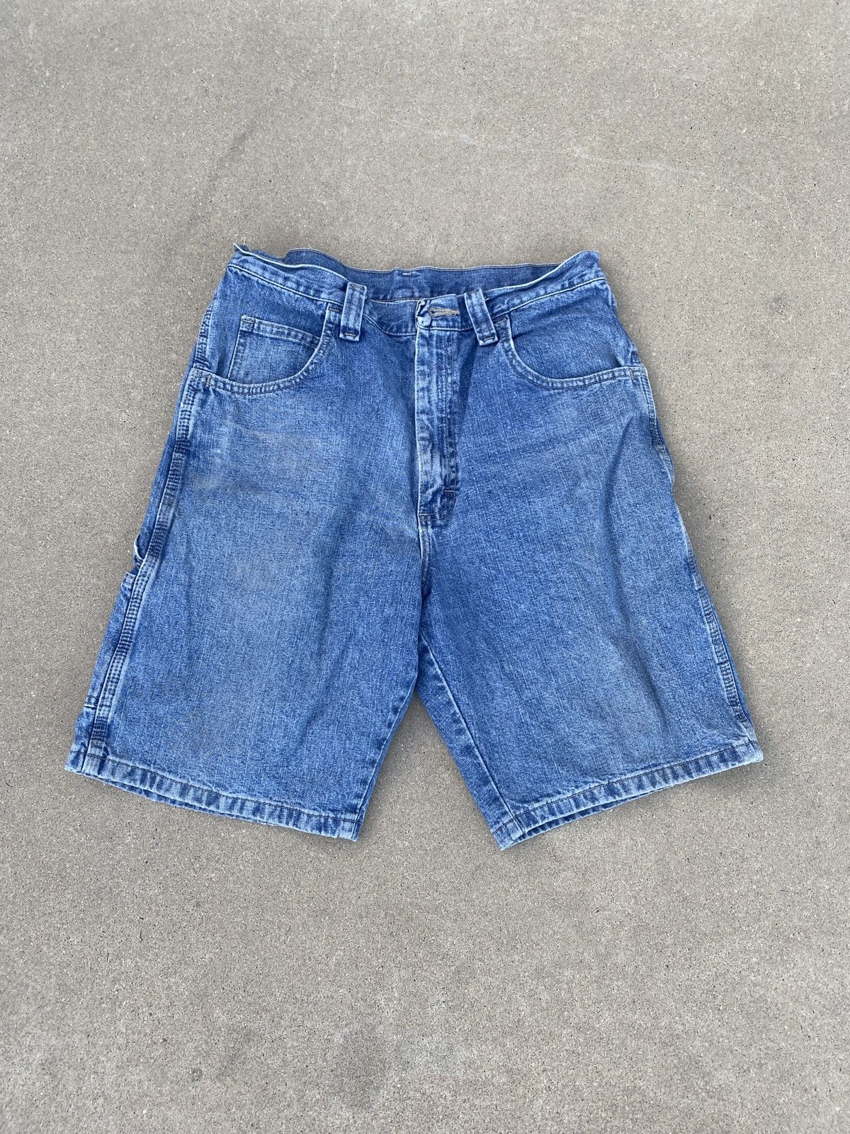 Vintage Wrangler Jorts Jean Shorts Size US 32 / EU 48 - 1 Preview